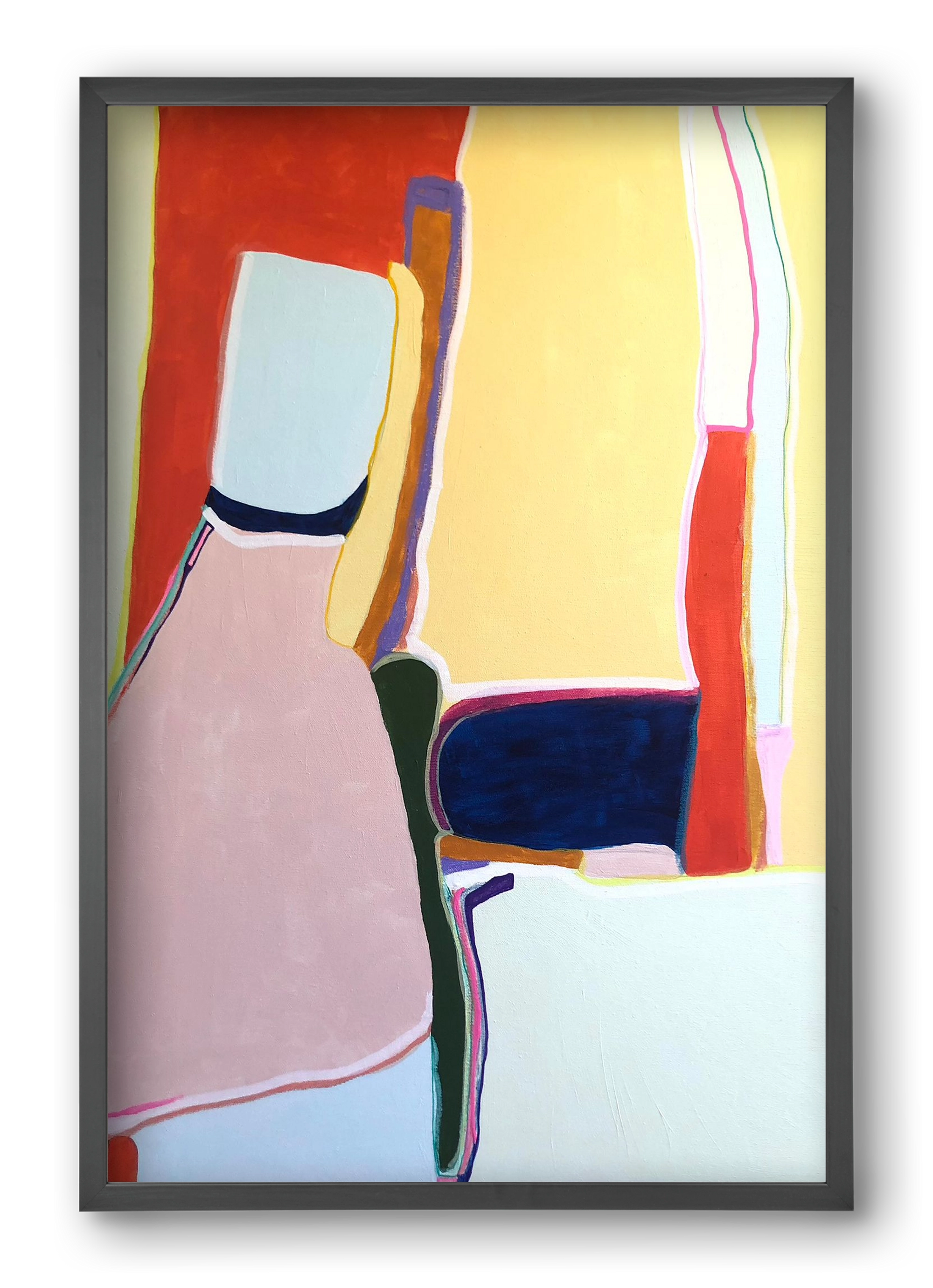 Louise got it, 40x60 cm (40x60 cm), Fekete keret