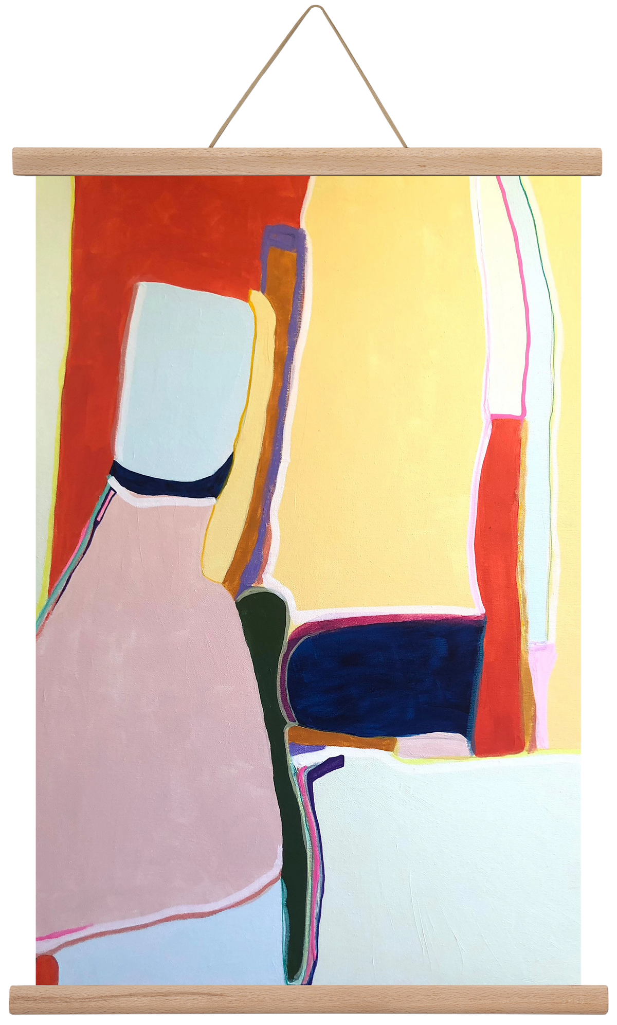 Louise got it, 40x60 cm (40x60 cm), Tölgy akasztó