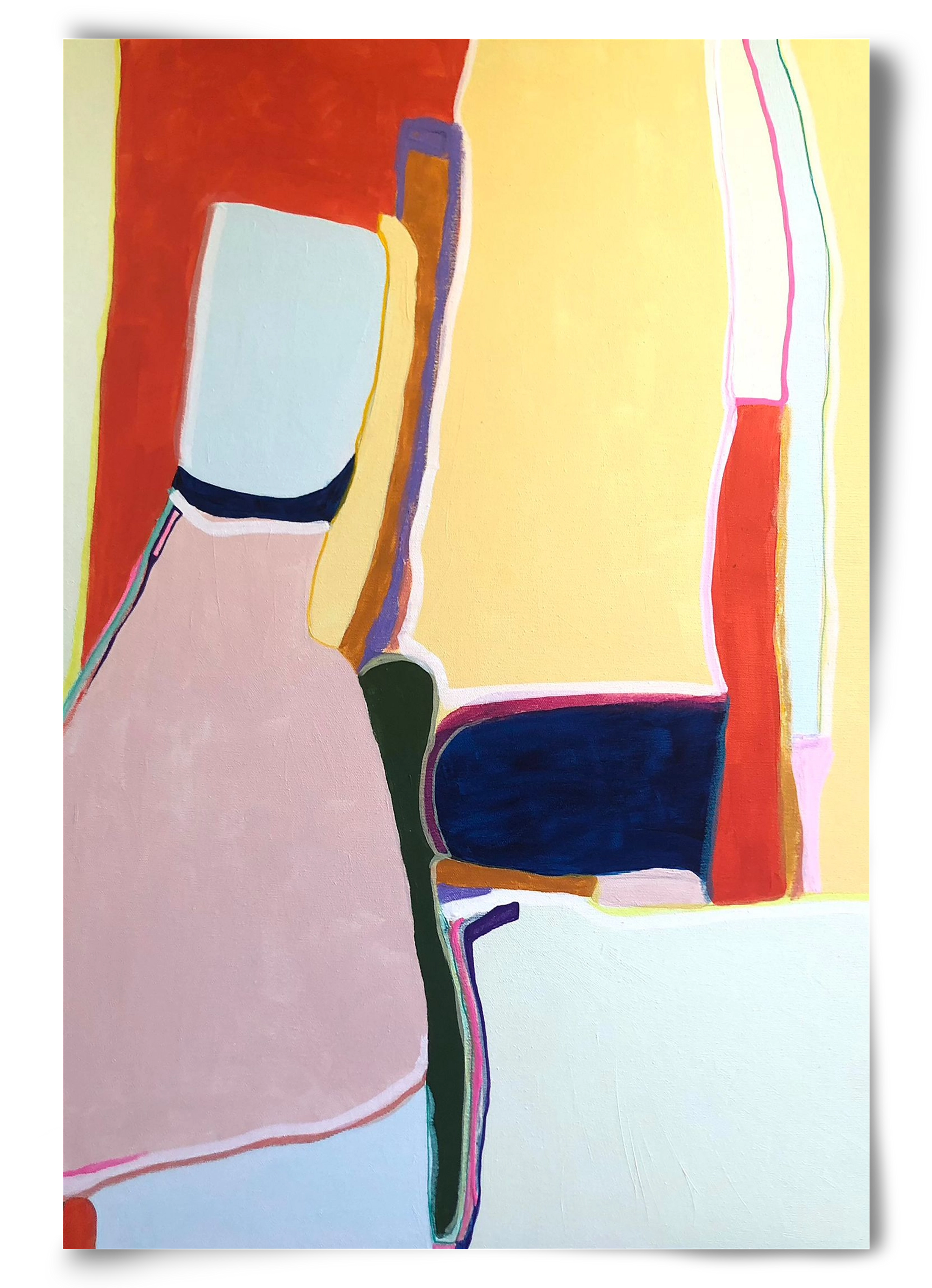 Louise got it, 60x90 cm, Keret nélkül