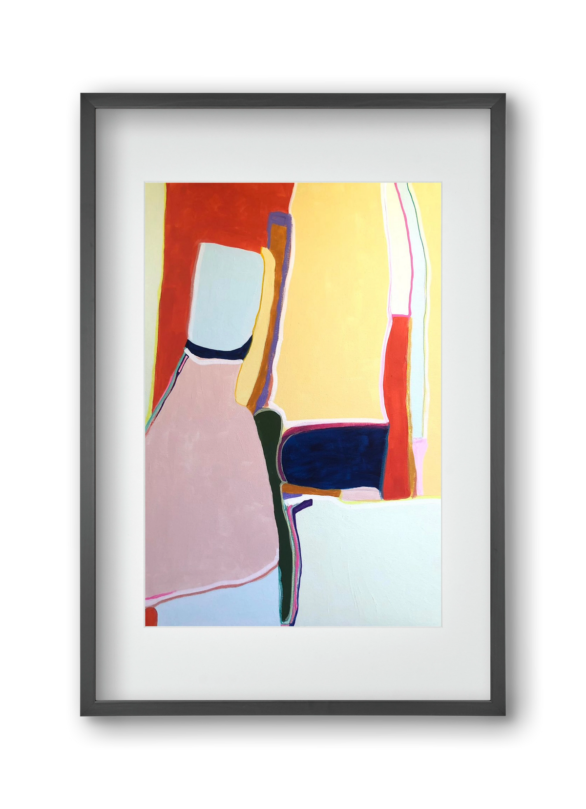 Louise got it, 30x45 cm (20x30 cm), Fekete keret, paszpartuval