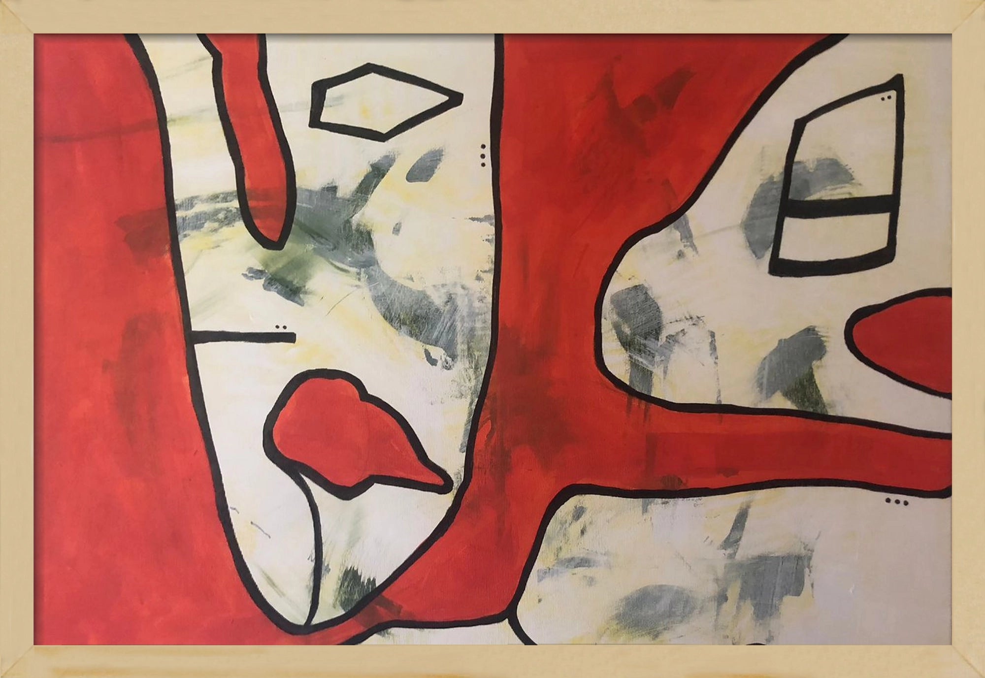 Subrosa, 30x20 cm (30x20 cm), Tölgy keret