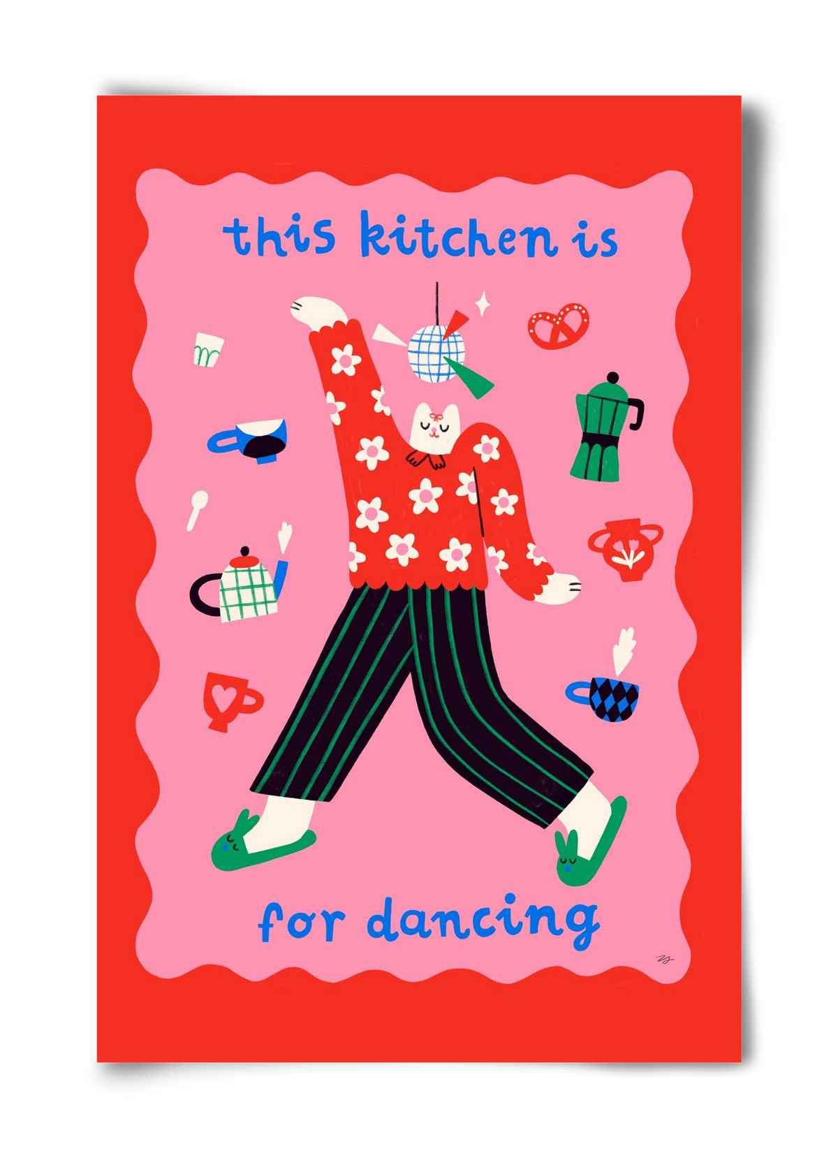 This Kitchen is for Dancing, 40x60 cm, Keret nélkül