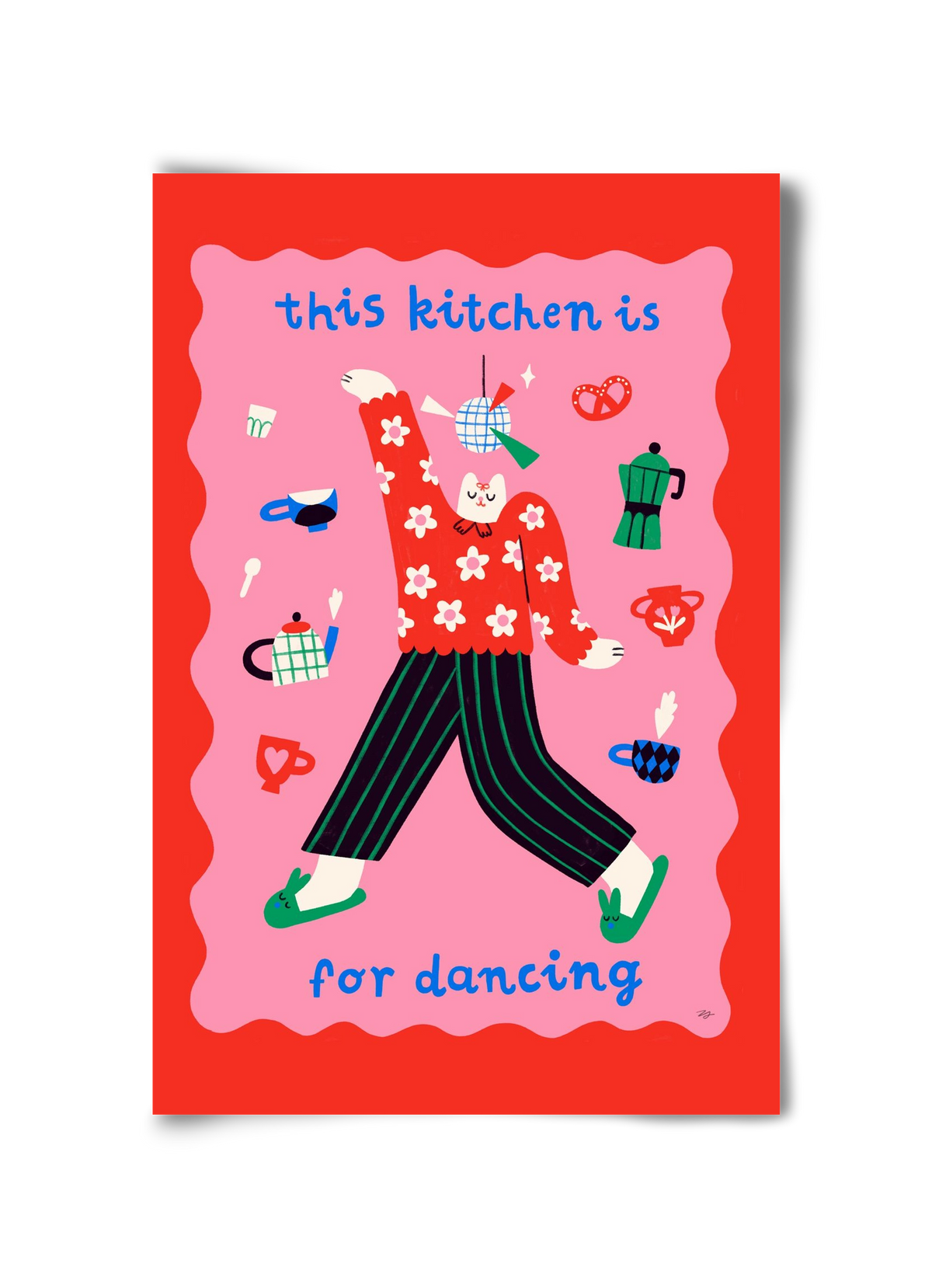 This Kitchen is for Dancing, 30x45 cm, Keret nélkül