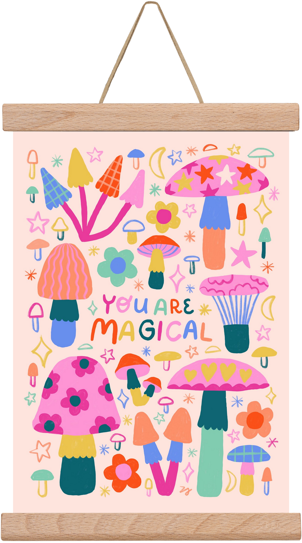 You are Magical, 20x30 cm (20x30 cm), Tölgy akasztó