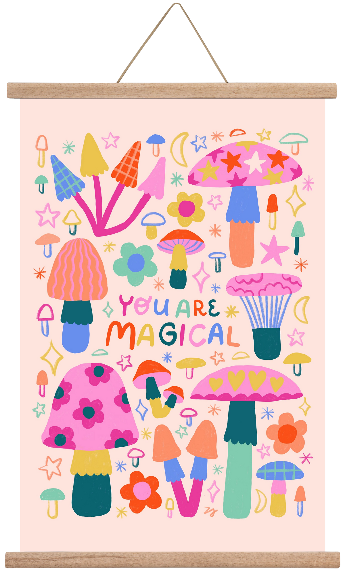 You are Magical, 40x60 cm (40x60 cm), Tölgy akasztó