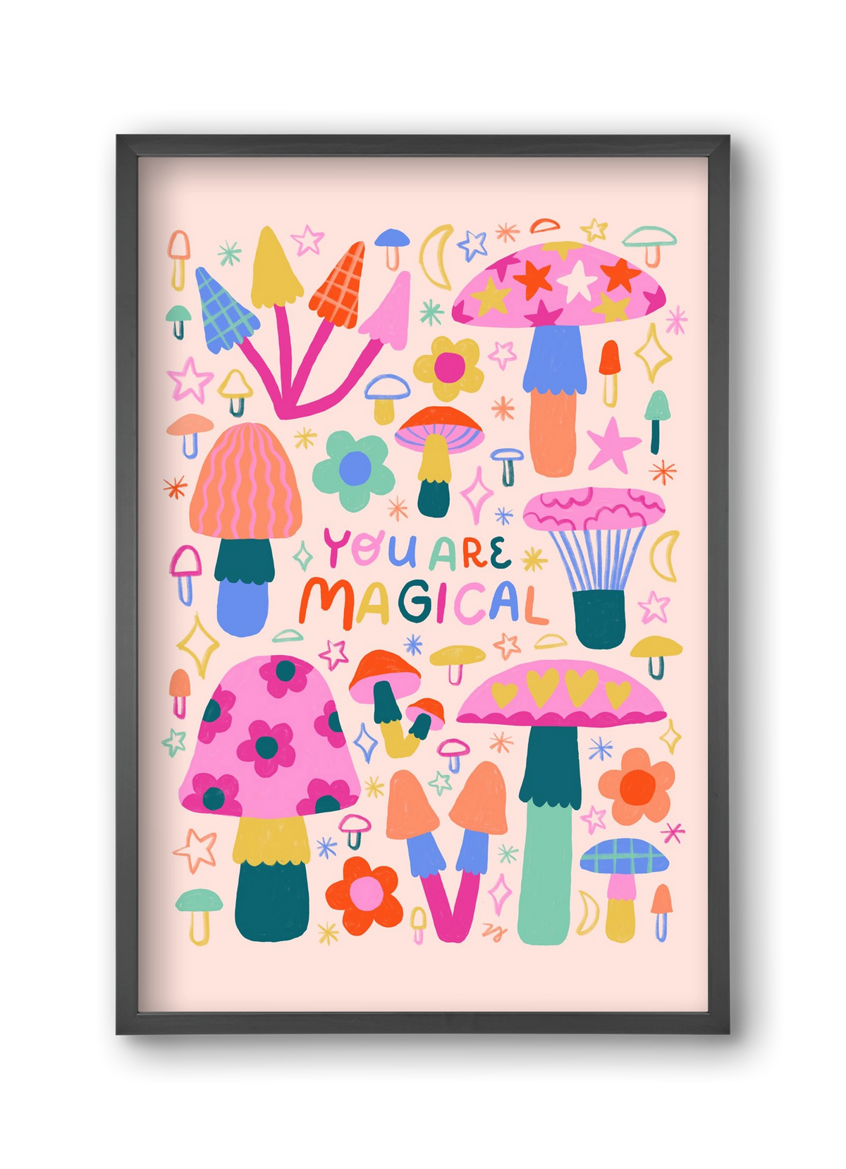 You are Magical, 30x45 cm (30x45 cm), Fekete keret