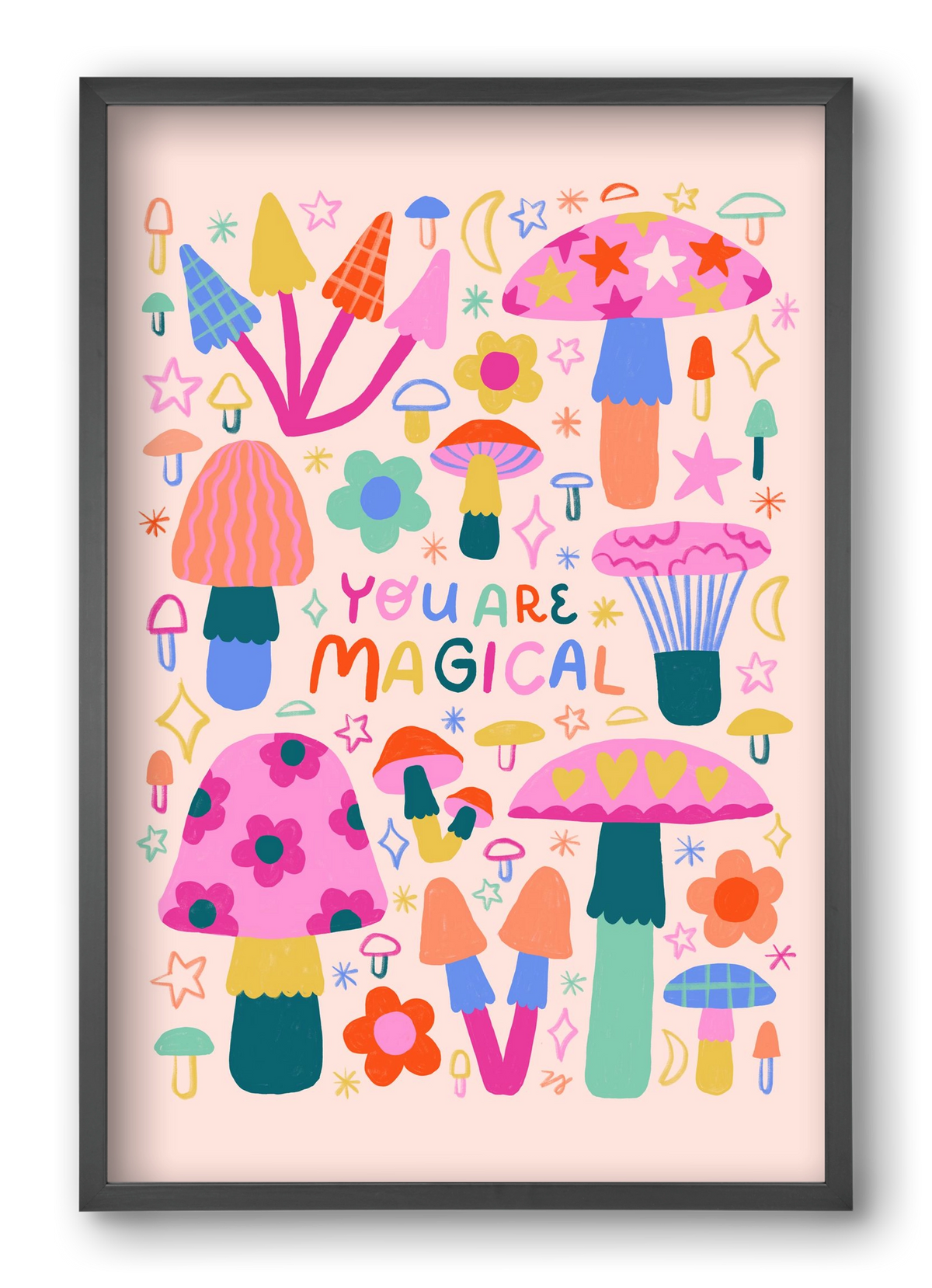 You are Magical, 40x60 cm (40x60 cm), Fekete keret