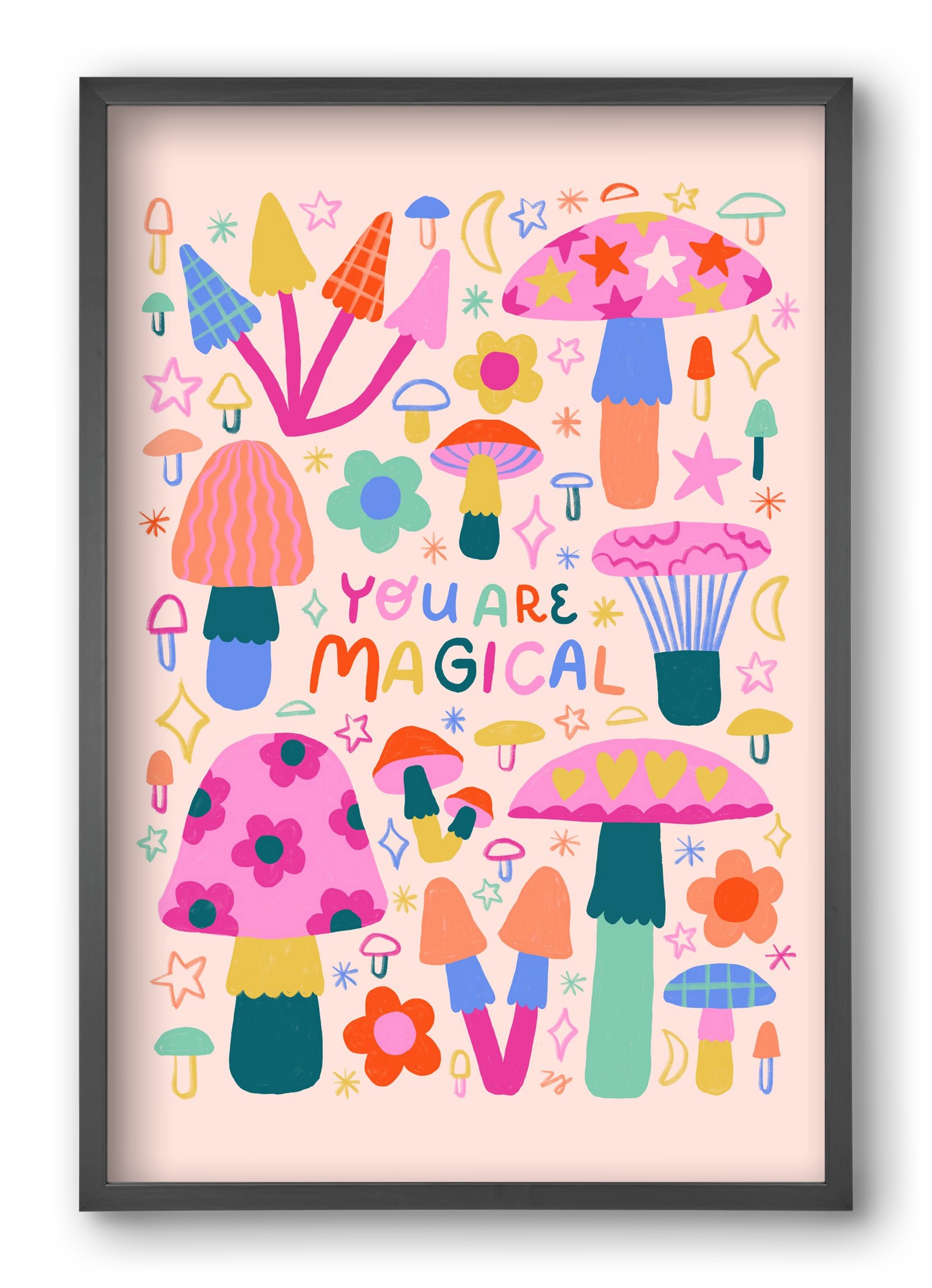 You are Magical, 40x60 cm (40x60 cm), Fekete keret