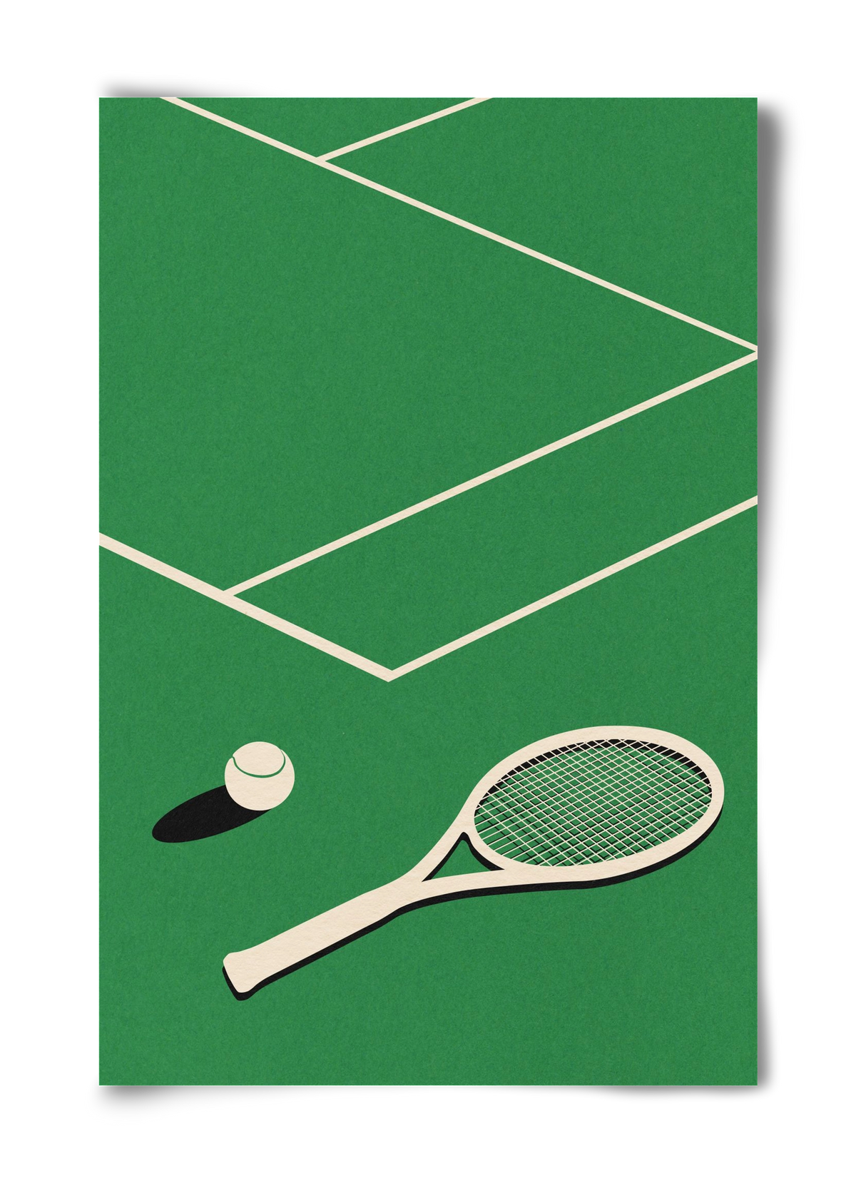  Rosi Feist Lawn Tennis Club, 40x60 cm, Keret nélkül