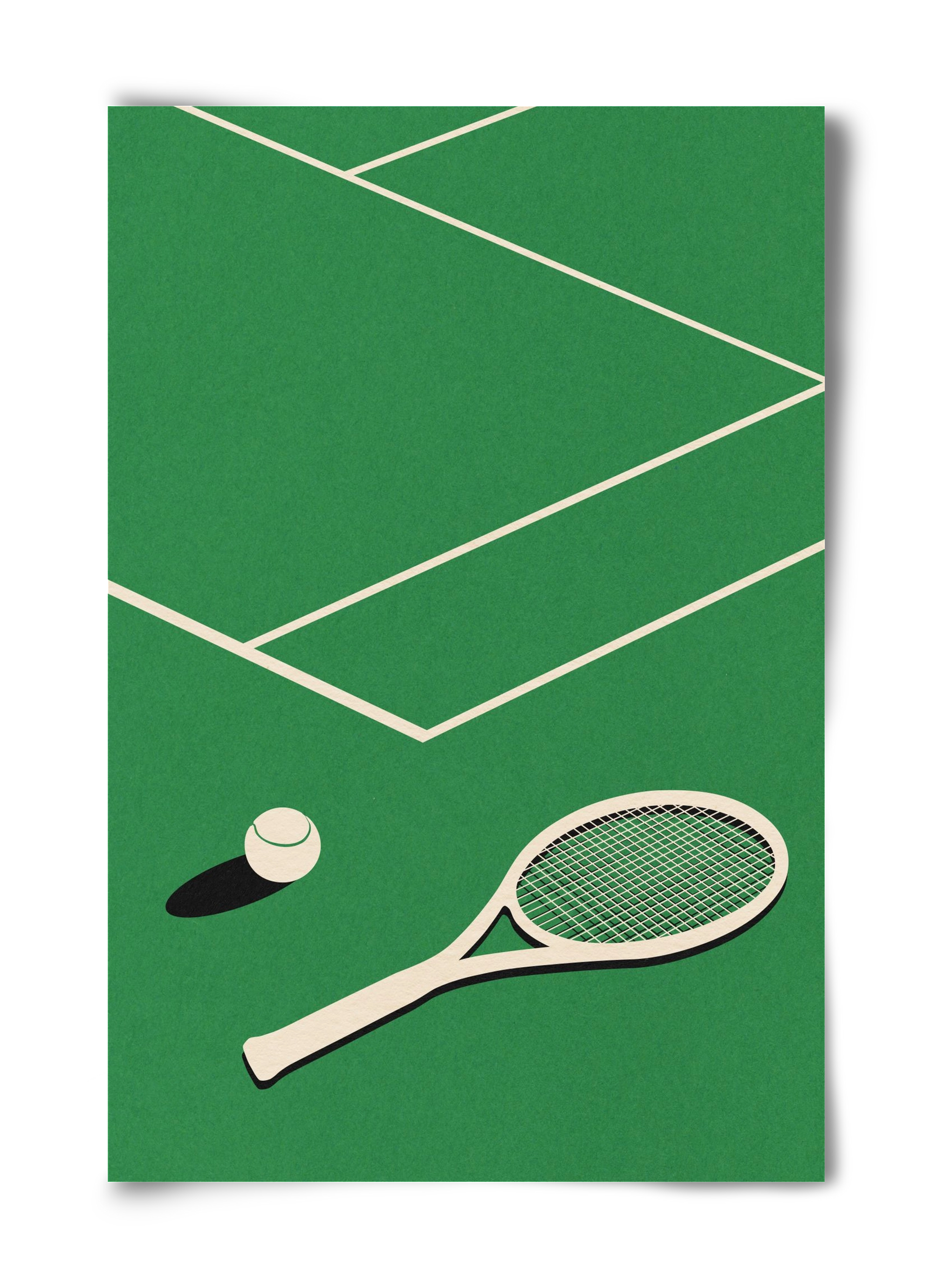  Rosi Feist Lawn Tennis Club, 40x60 cm, Keret nélkül