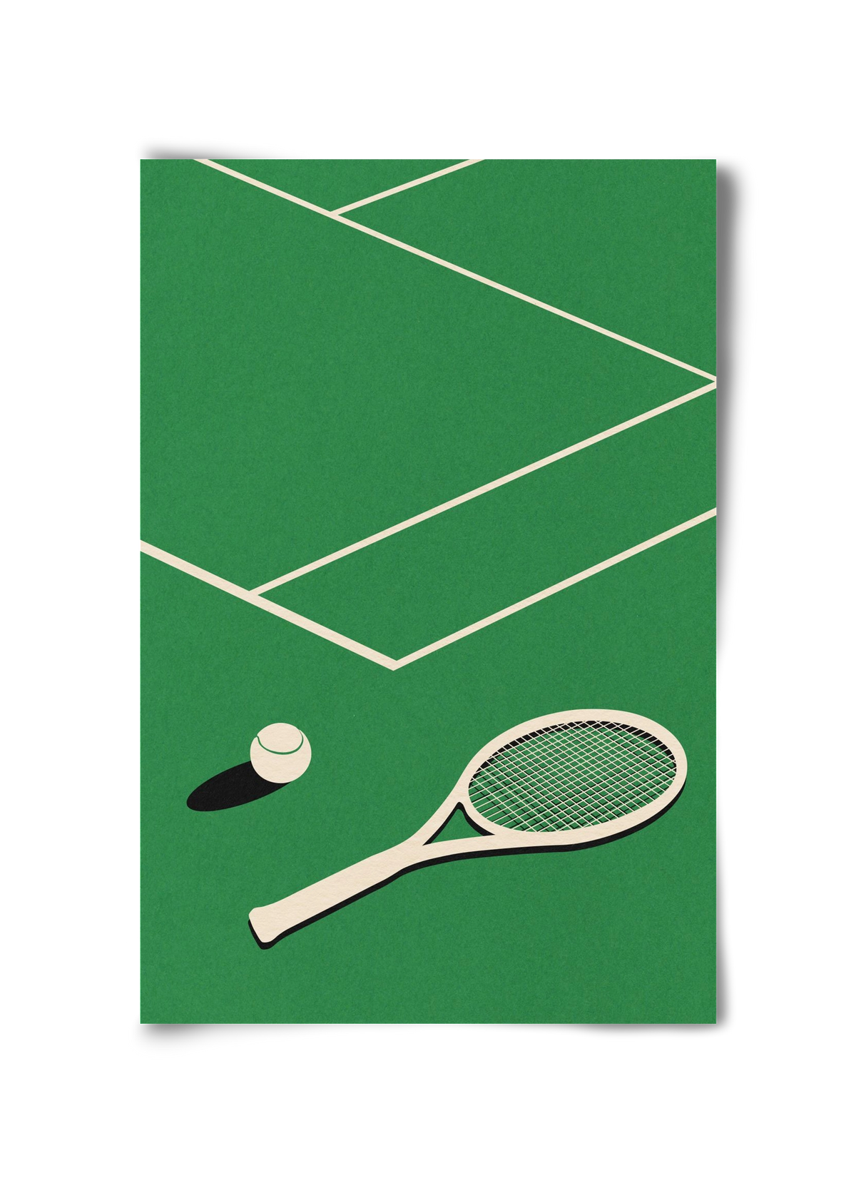  Rosi Feist Lawn Tennis Club, 30x45 cm, Keret nélkül