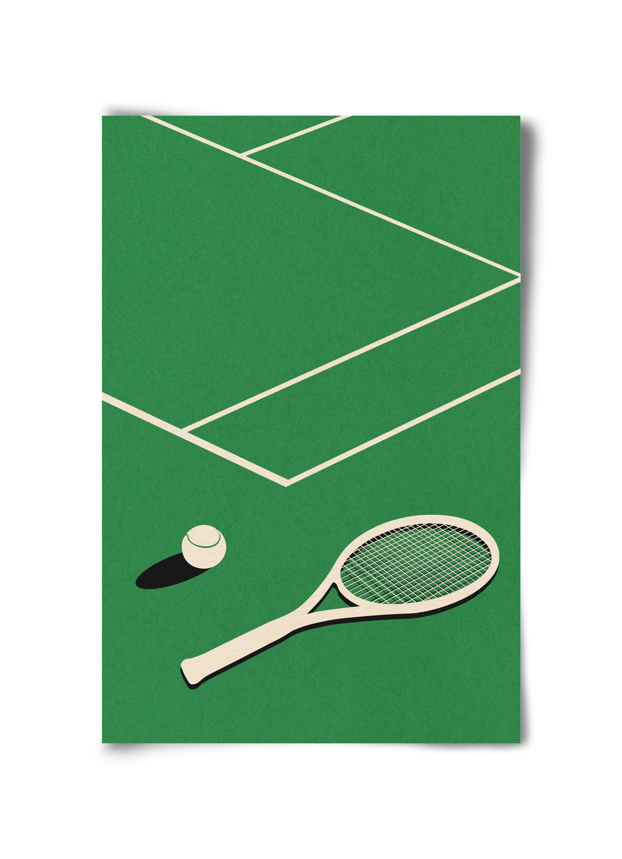  Rosi Feist Lawn Tennis Club, 30x45 cm, Keret nélkül