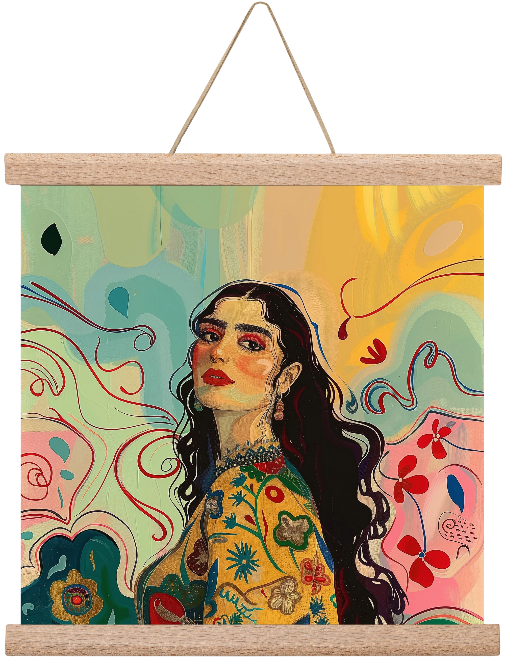 Guardian of Roots, 30x30 cm (30x30 cm), Tölgy akasztó