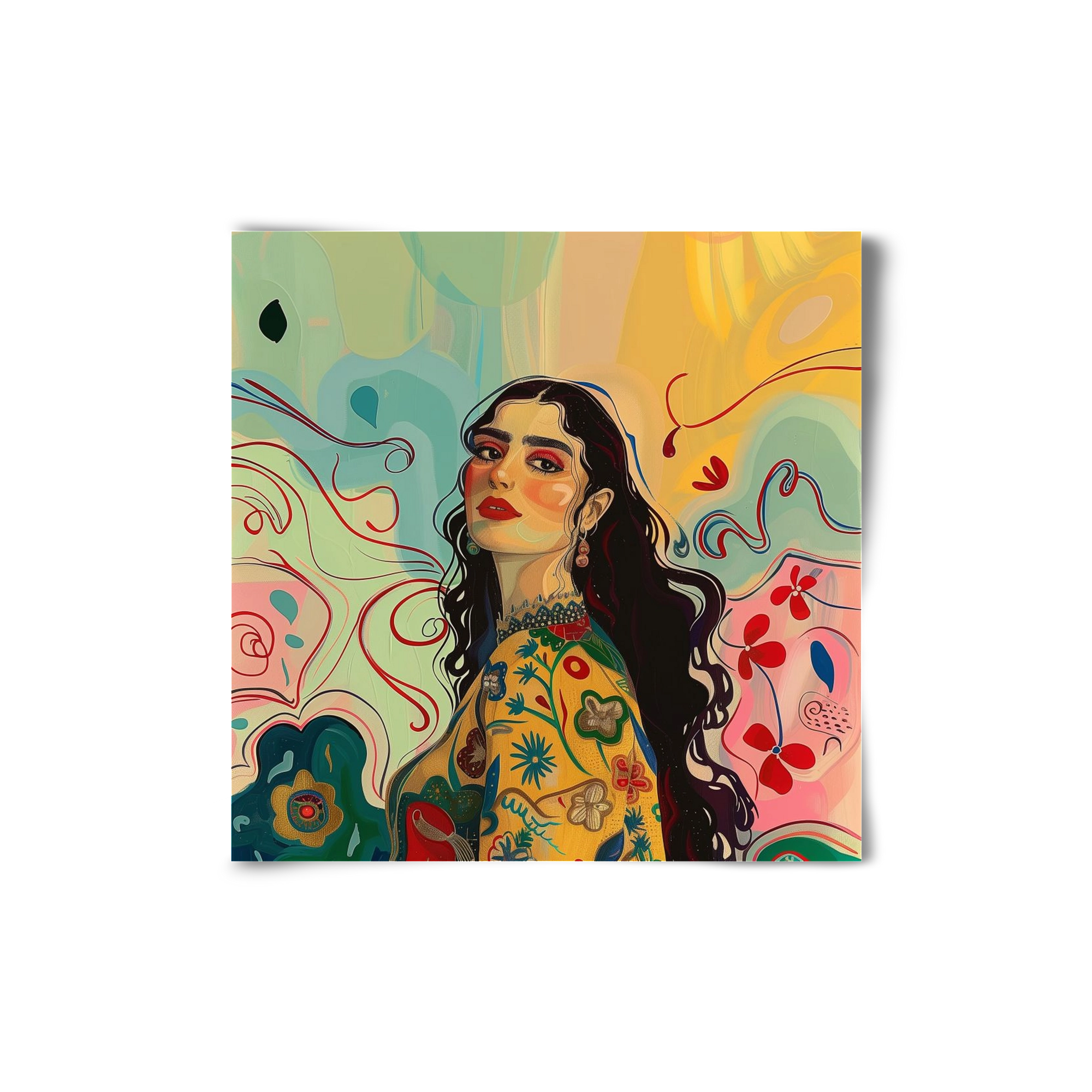 Guardian of Roots, 20x20 cm, Keret nélkül