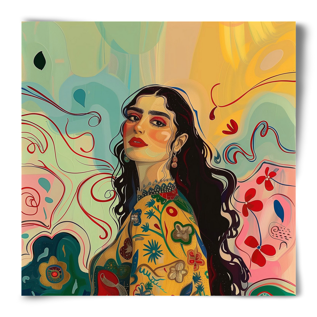 Guardian of Roots, 50x50 cm, Keret nélkül