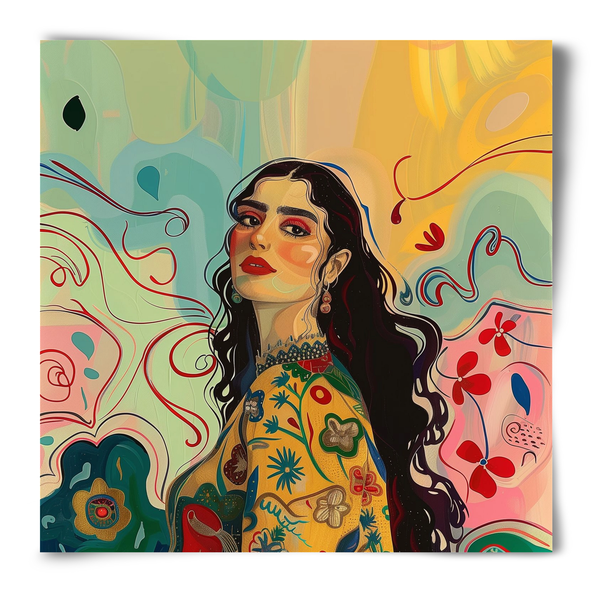 Guardian of Roots, 50x50 cm, Keret nélkül