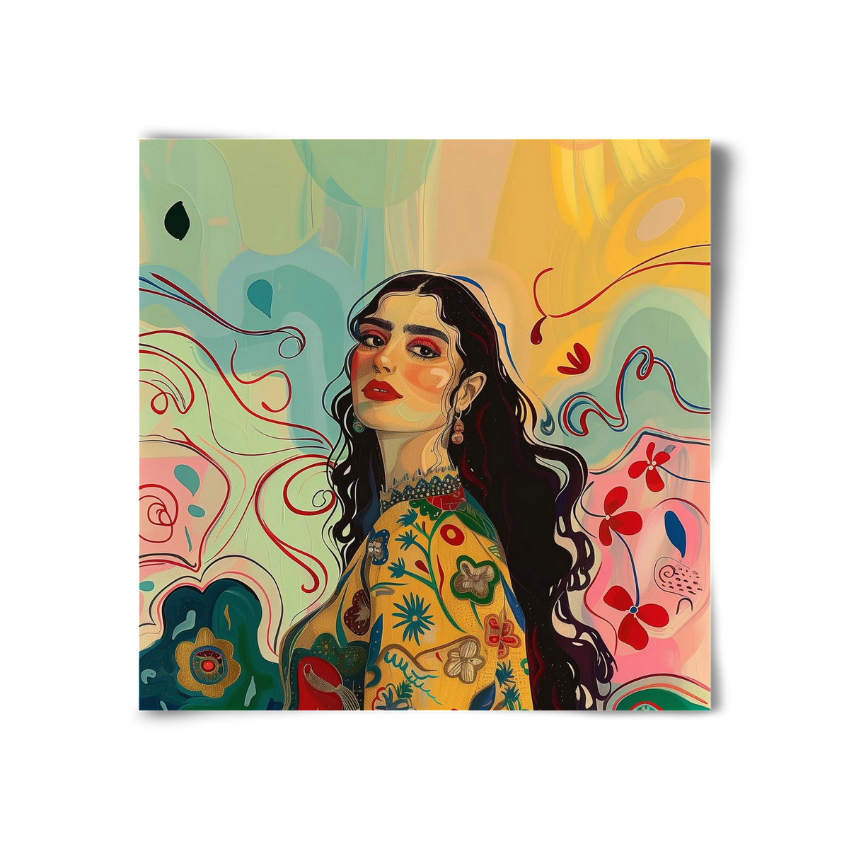 Guardian of Roots, 30x30 cm, Keret nélkül