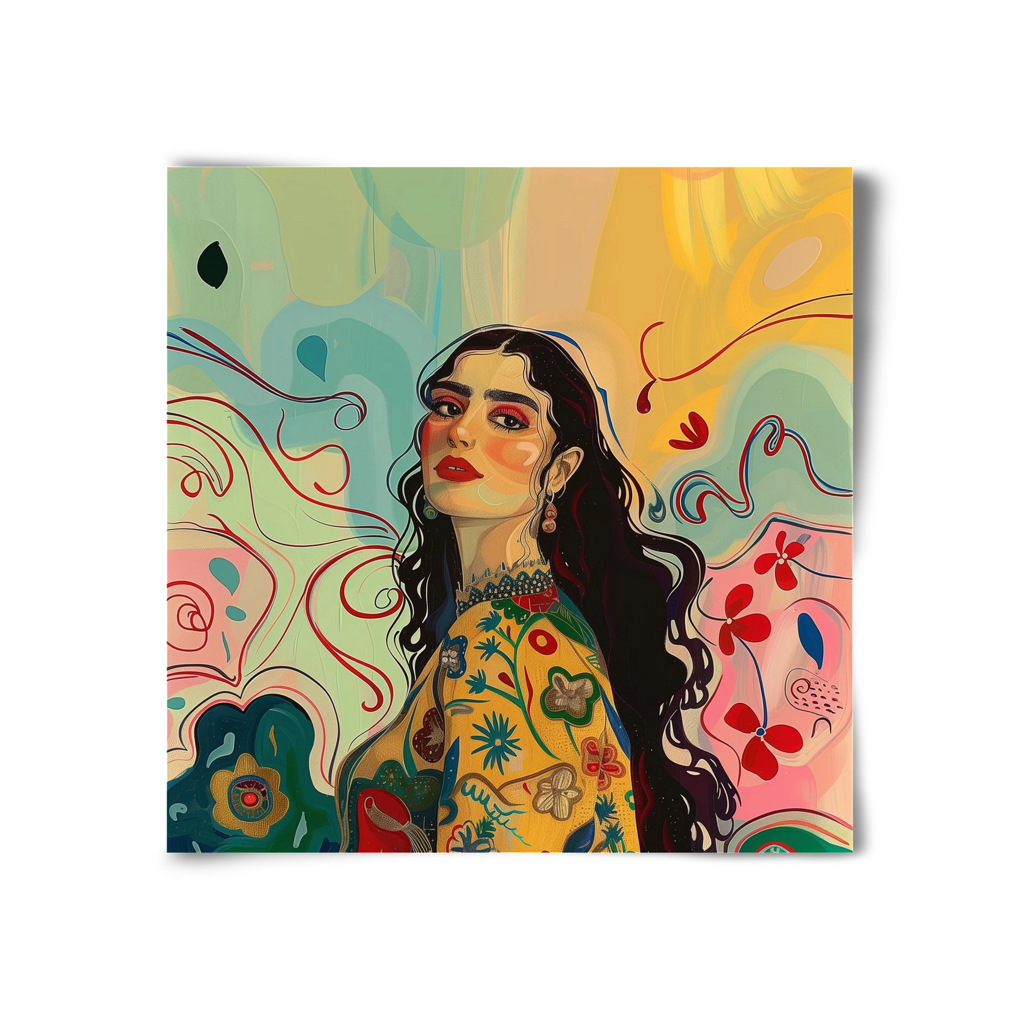 Guardian of Roots, 30x30 cm, Keret nélkül