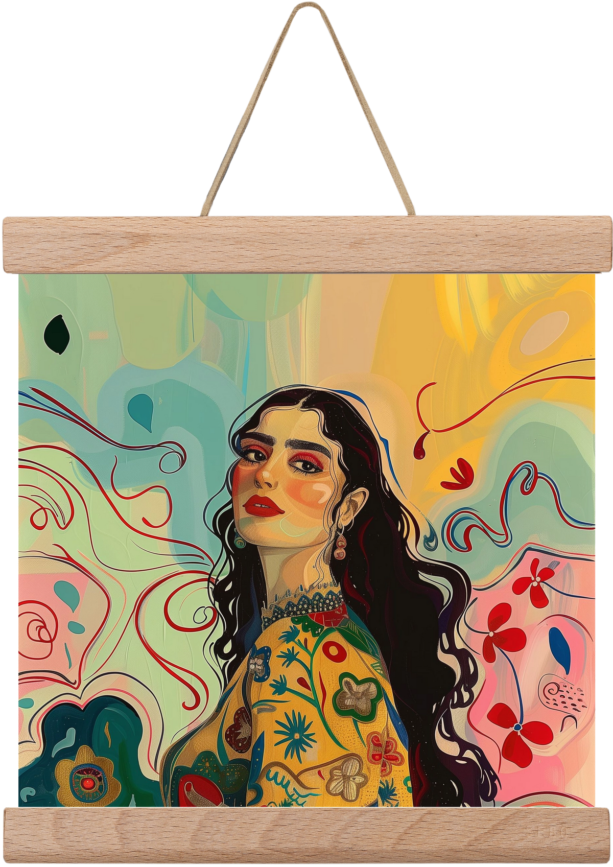 Guardian of Roots, 20x20 cm (20x20 cm), Tölgy akasztó