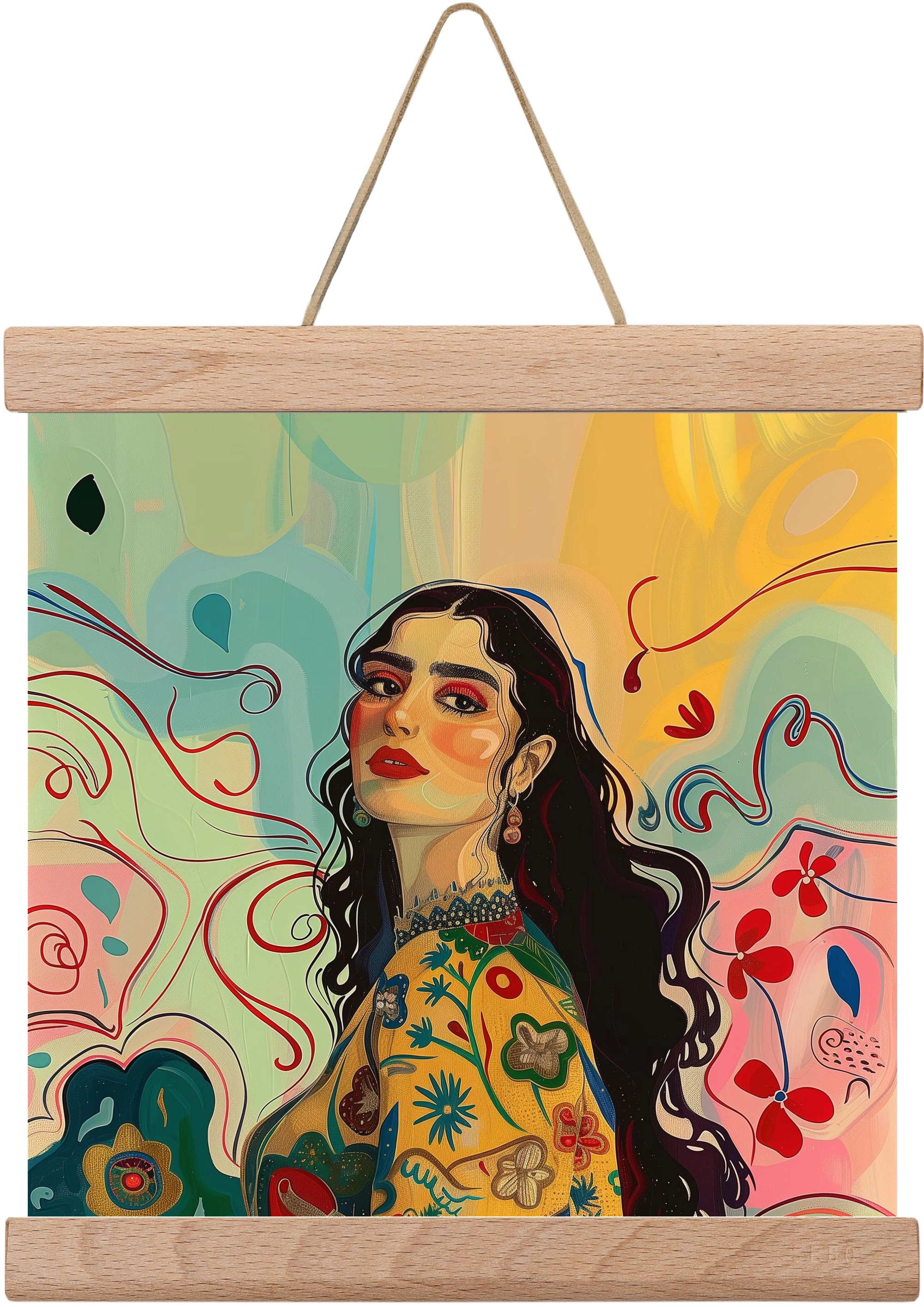 Guardian of Roots, 20x20 cm (20x20 cm), Tölgy akasztó