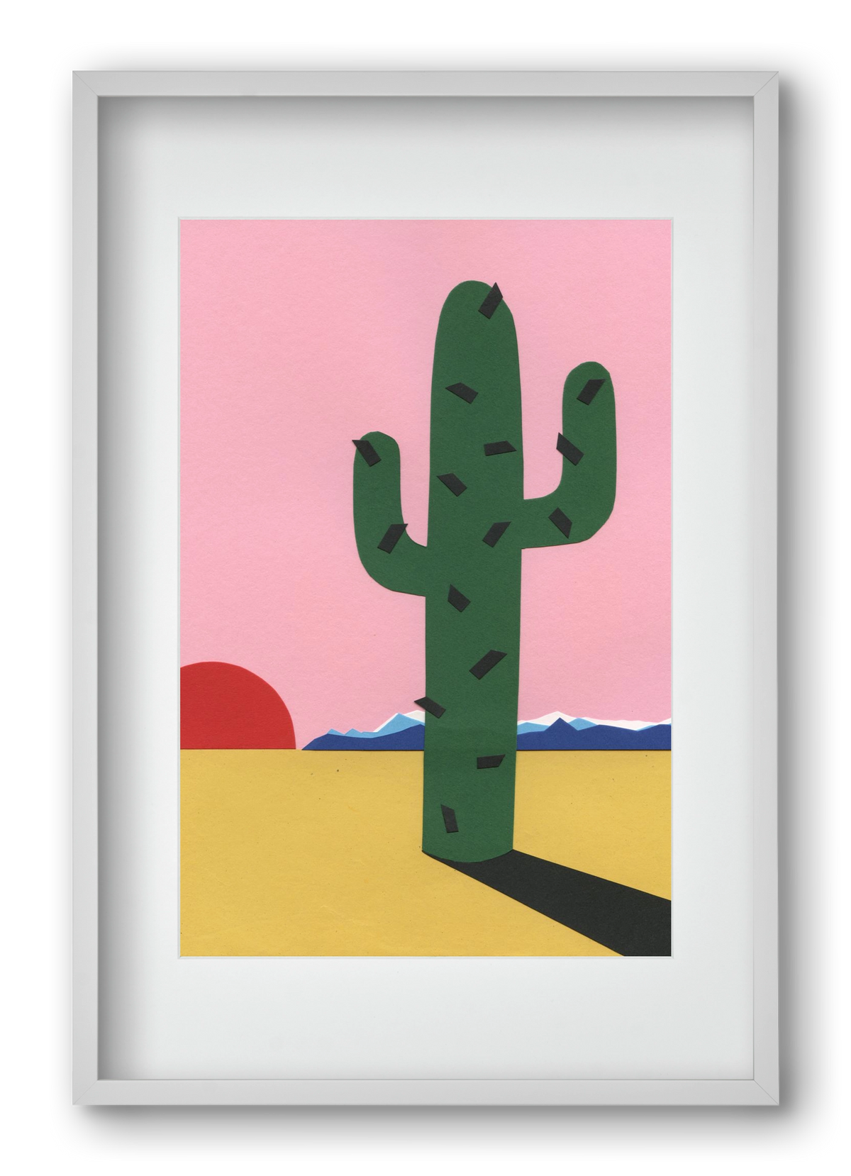 Sierra Nevada, 40x60 cm (30x45 cm), Fehér keret, paszpartuval