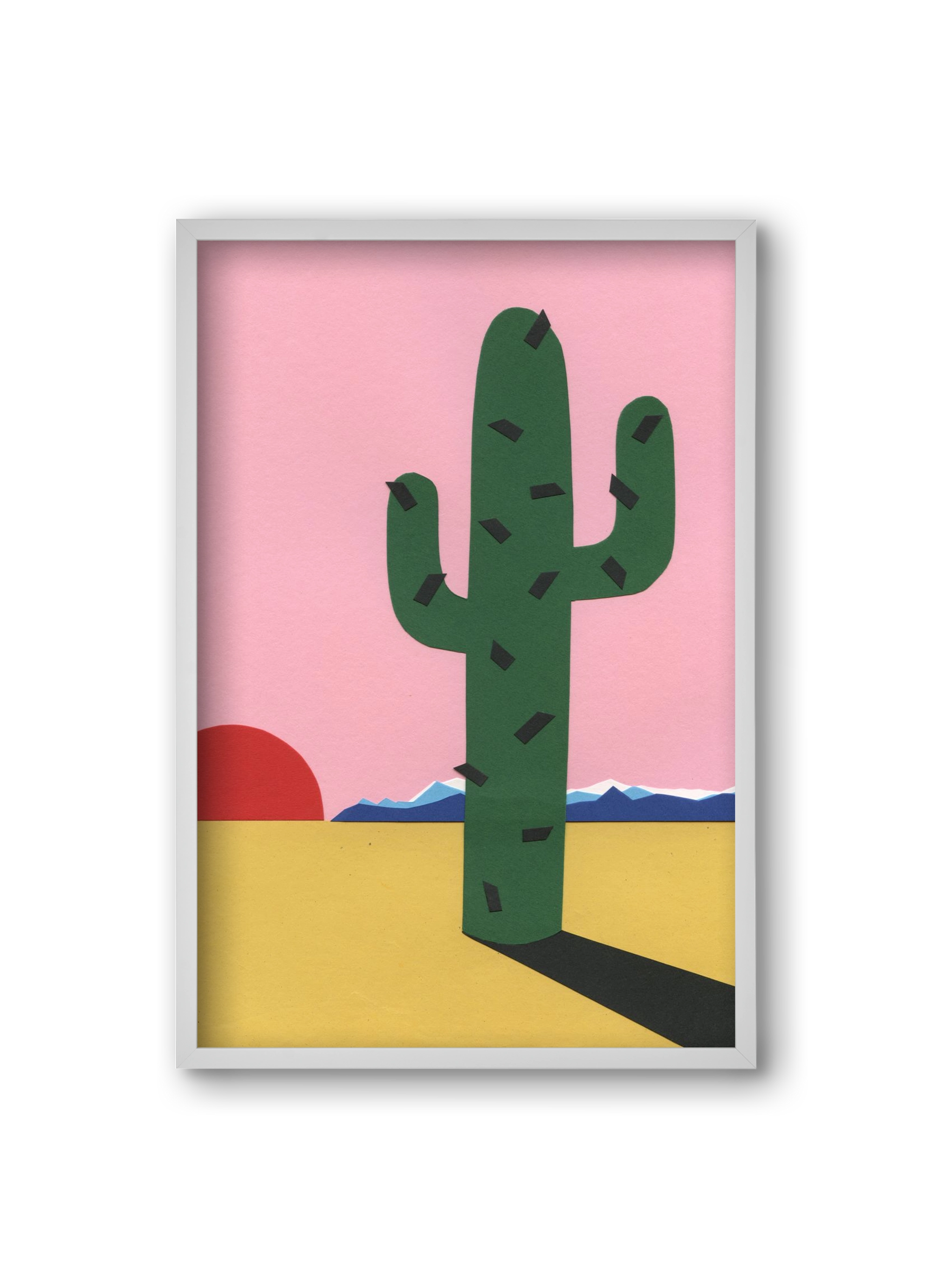 Sierra Nevada, 20x30 cm (20x30 cm), Fehér keret