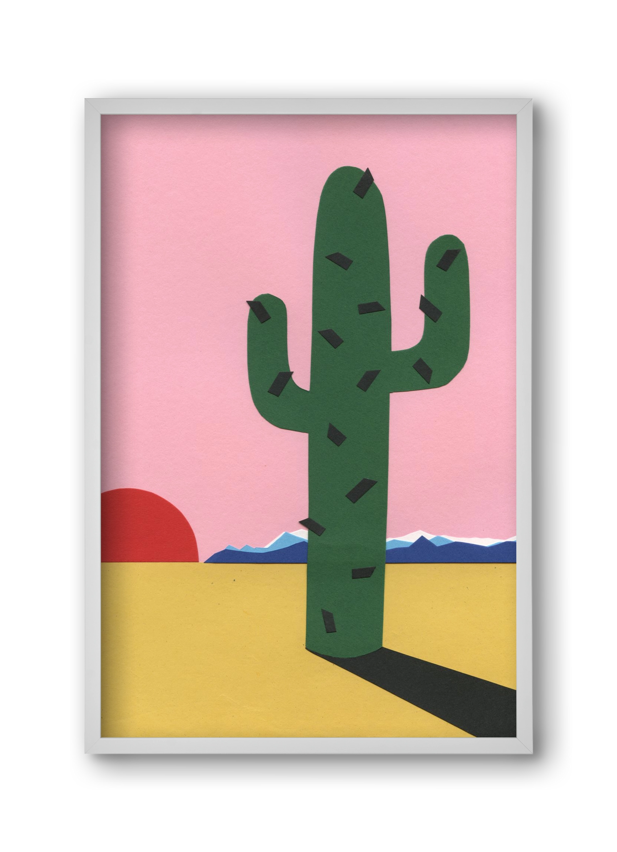 Sierra Nevada, 30x45 cm (30x45 cm), Fehér keret