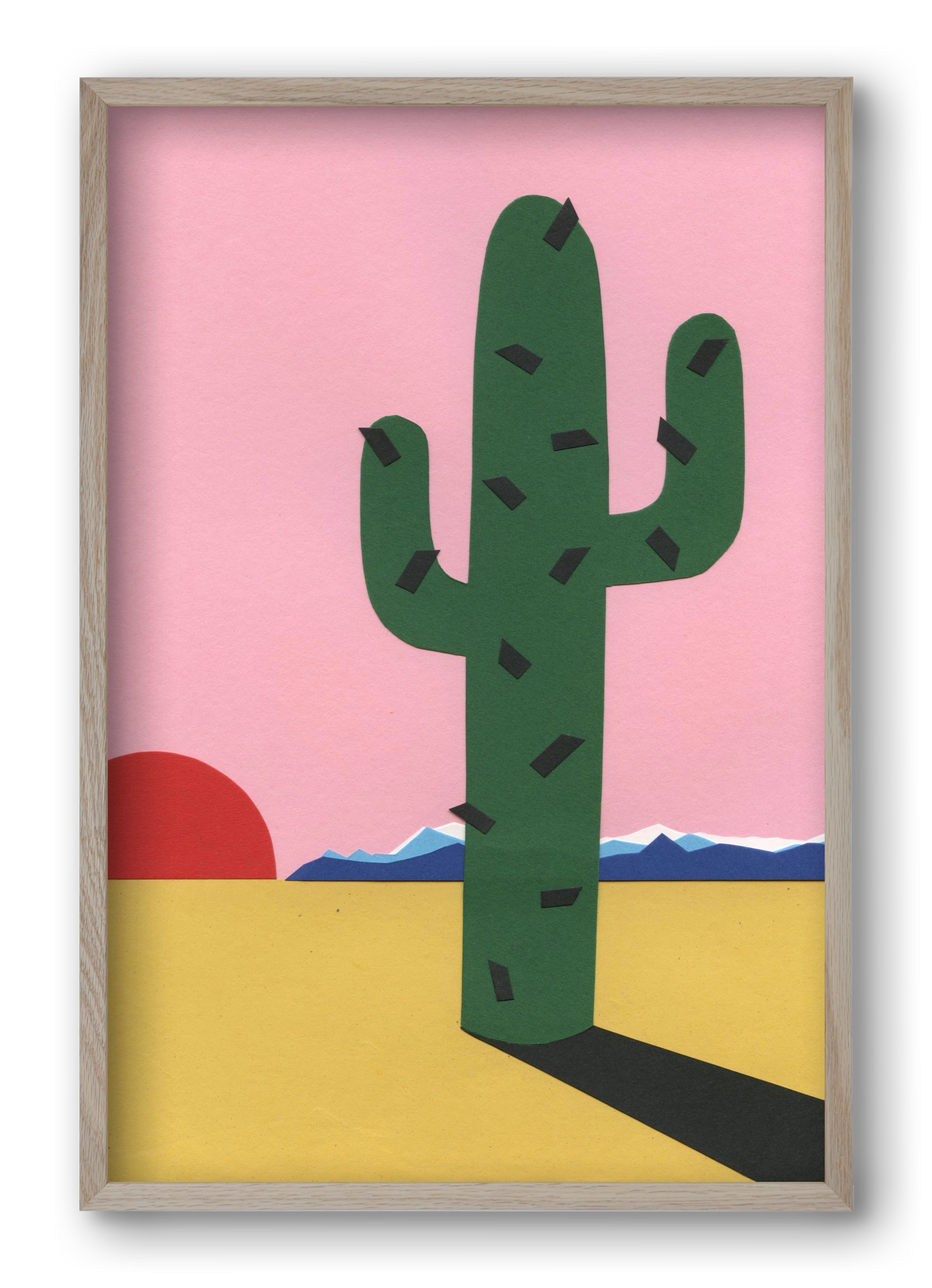 Sierra Nevada, 40x60 cm (40x60 cm), Tölgy keret