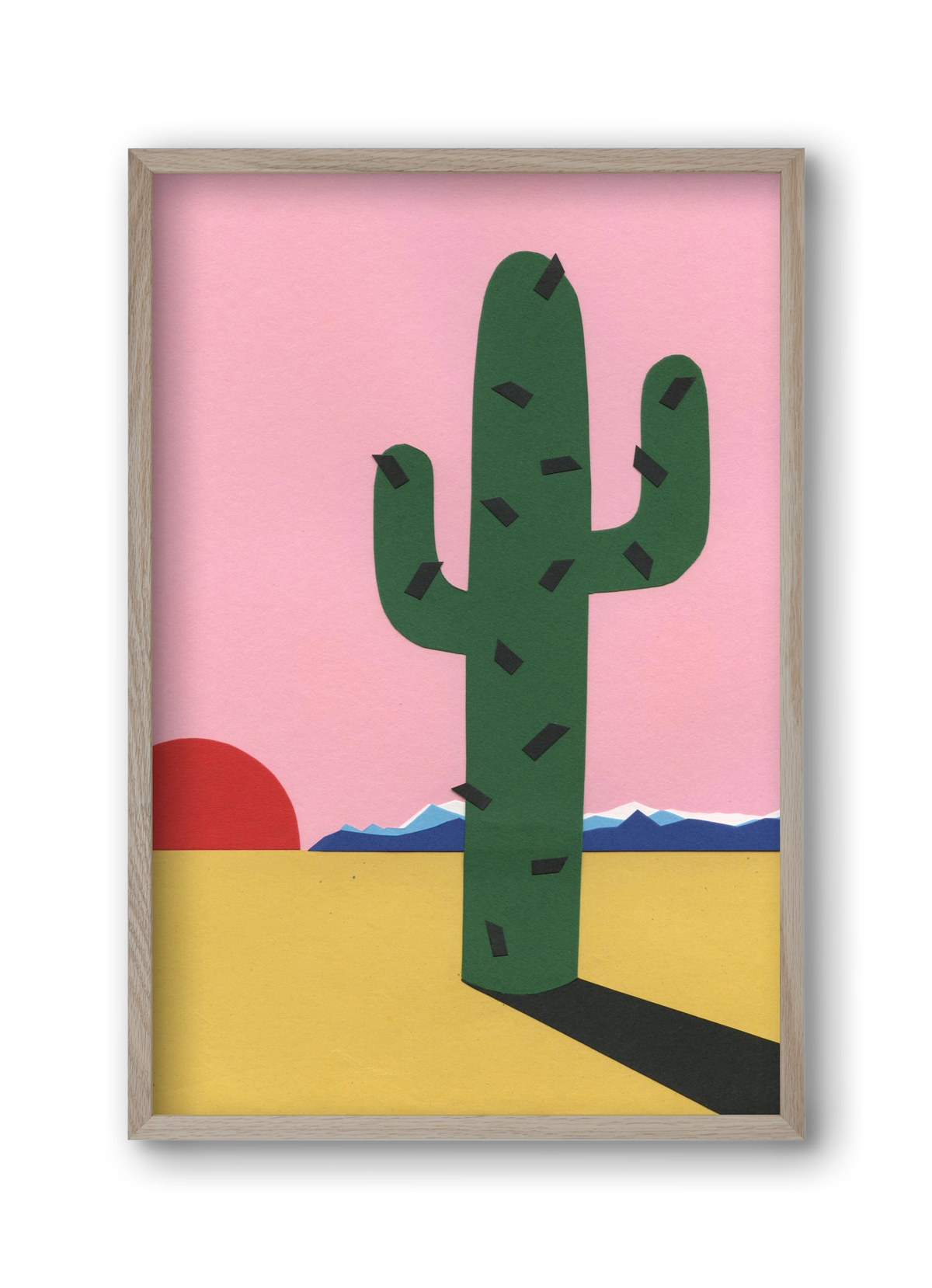 Sierra Nevada, 30x45 cm (30x45 cm), Tölgy keret