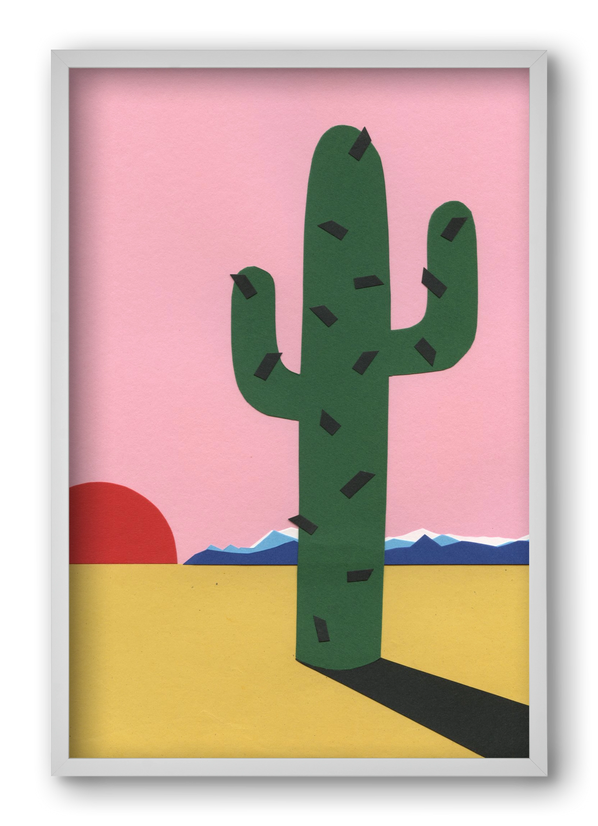 Sierra Nevada, 40x60 cm (40x60 cm), Fehér keret