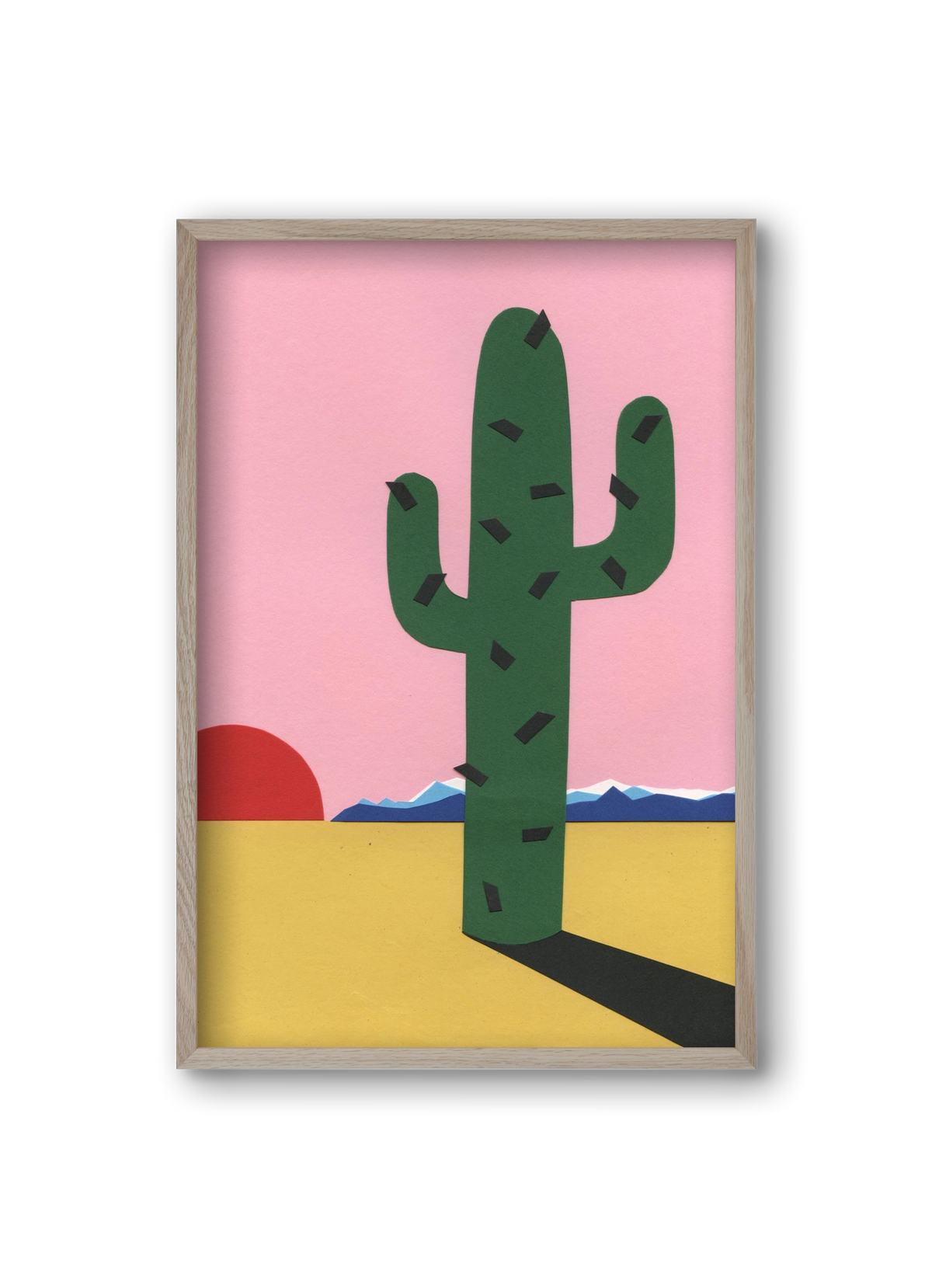 Sierra Nevada, 20x30 cm (20x30 cm), Tölgy keret