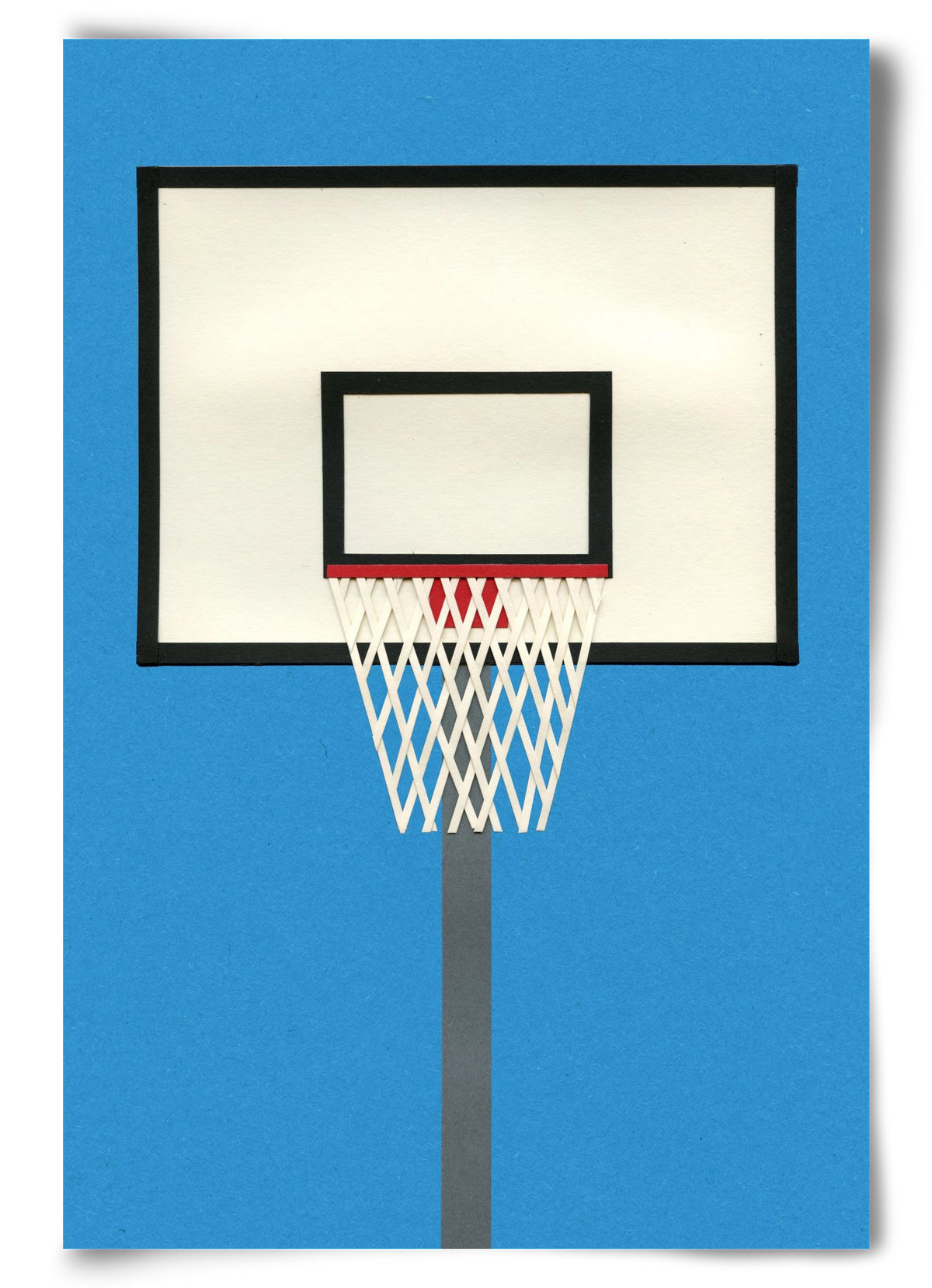 Oakland Basketball Team Blue, 60x90 cm, Keret nélkül