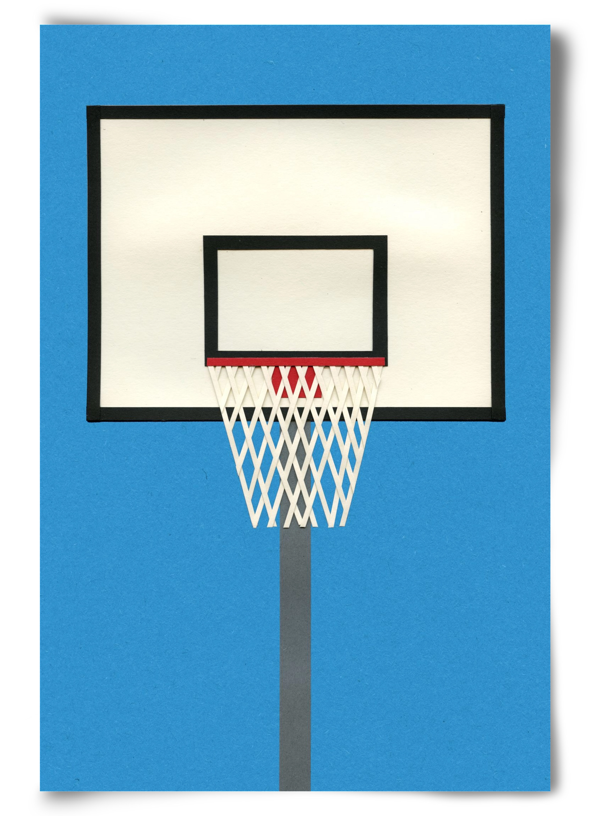 Oakland Basketball Team Blue, 60x90 cm, Keret nélkül