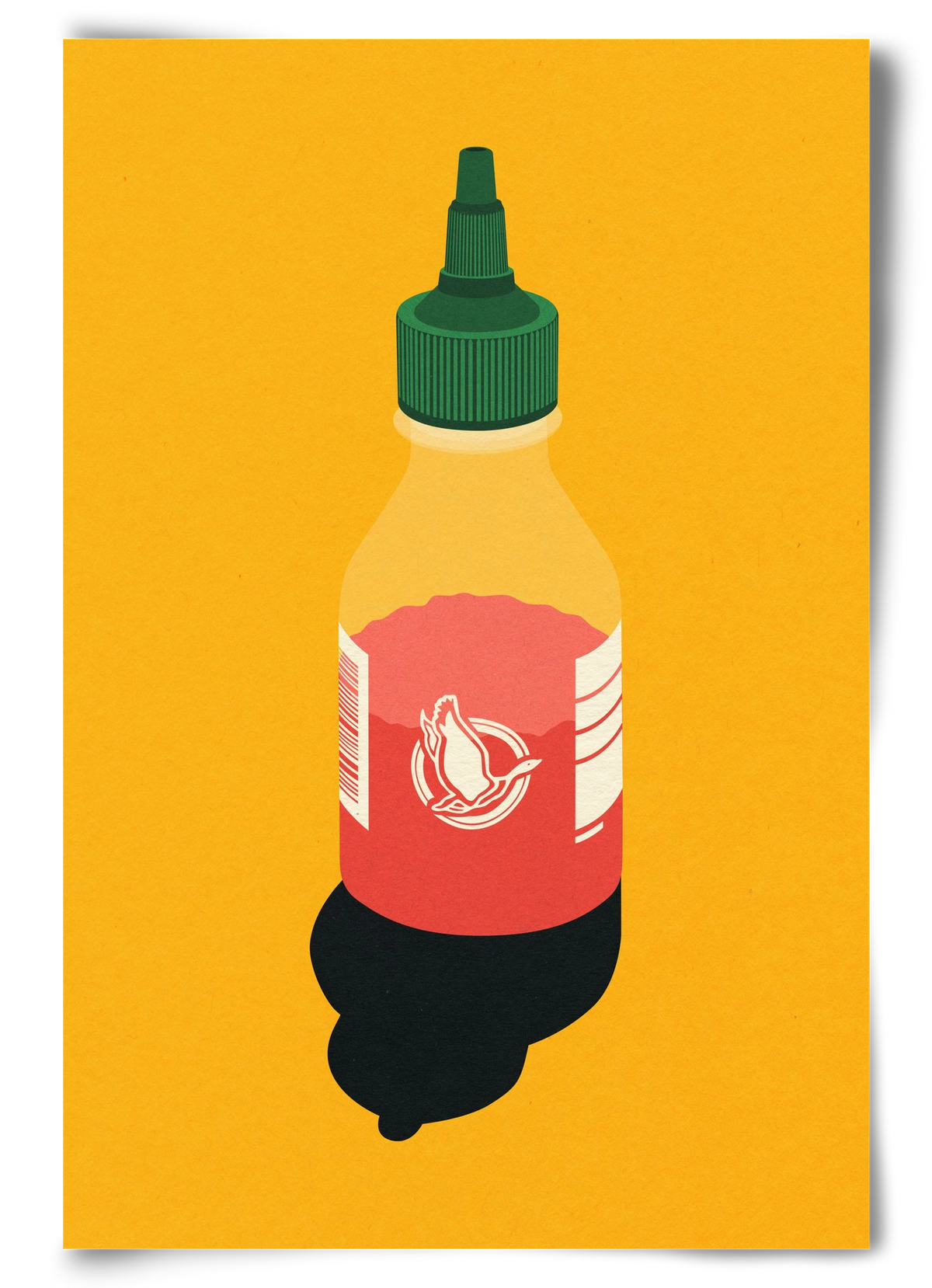 Chilli Sauce, 60x90 cm, Keret nélkül
