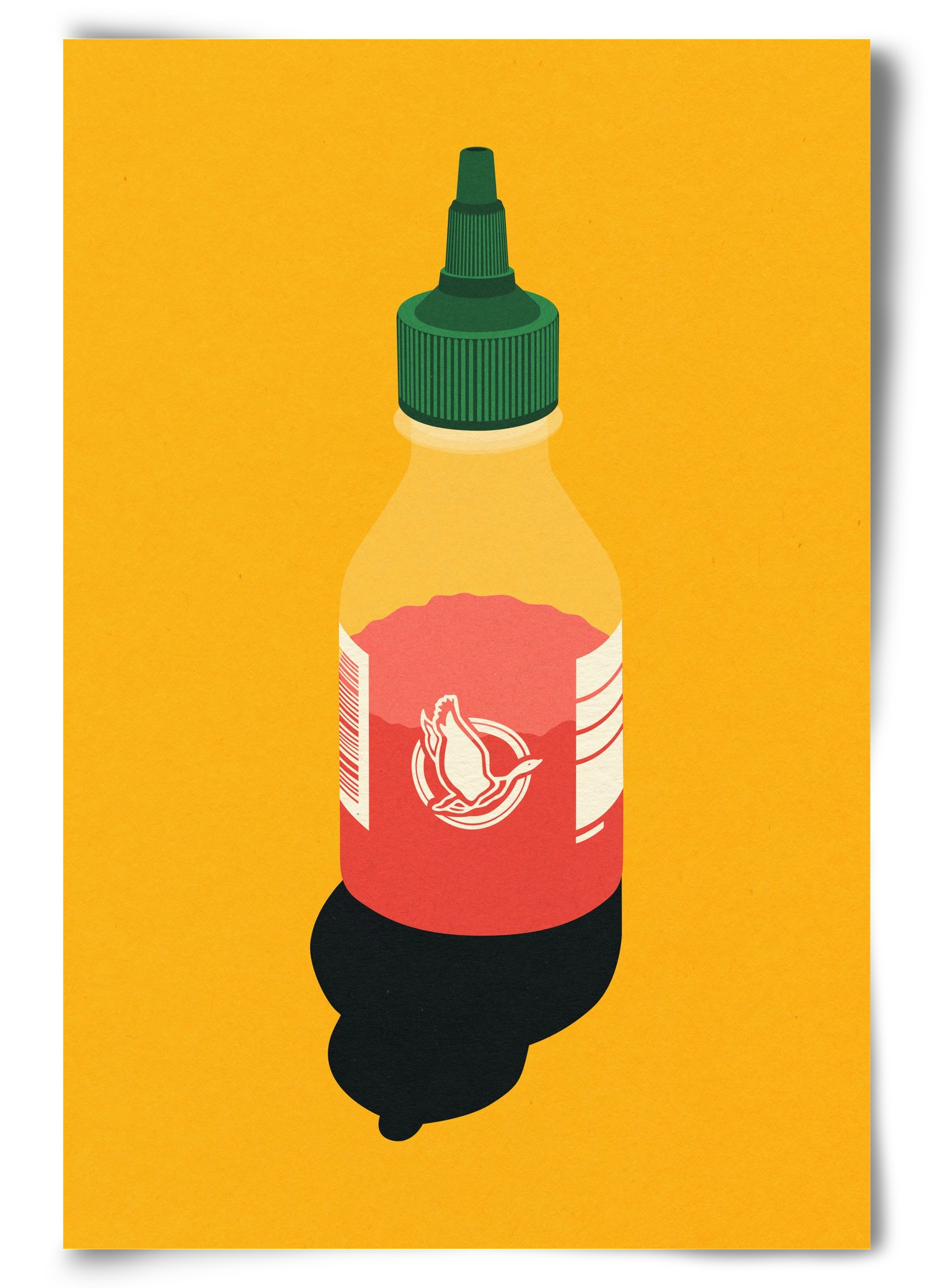 Chilli Sauce, 60x90 cm, Keret nélkül