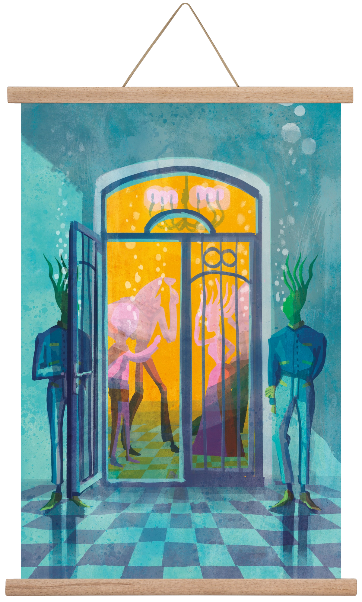 Door guards, 40x60 cm (40x60 cm), Tölgy akasztó