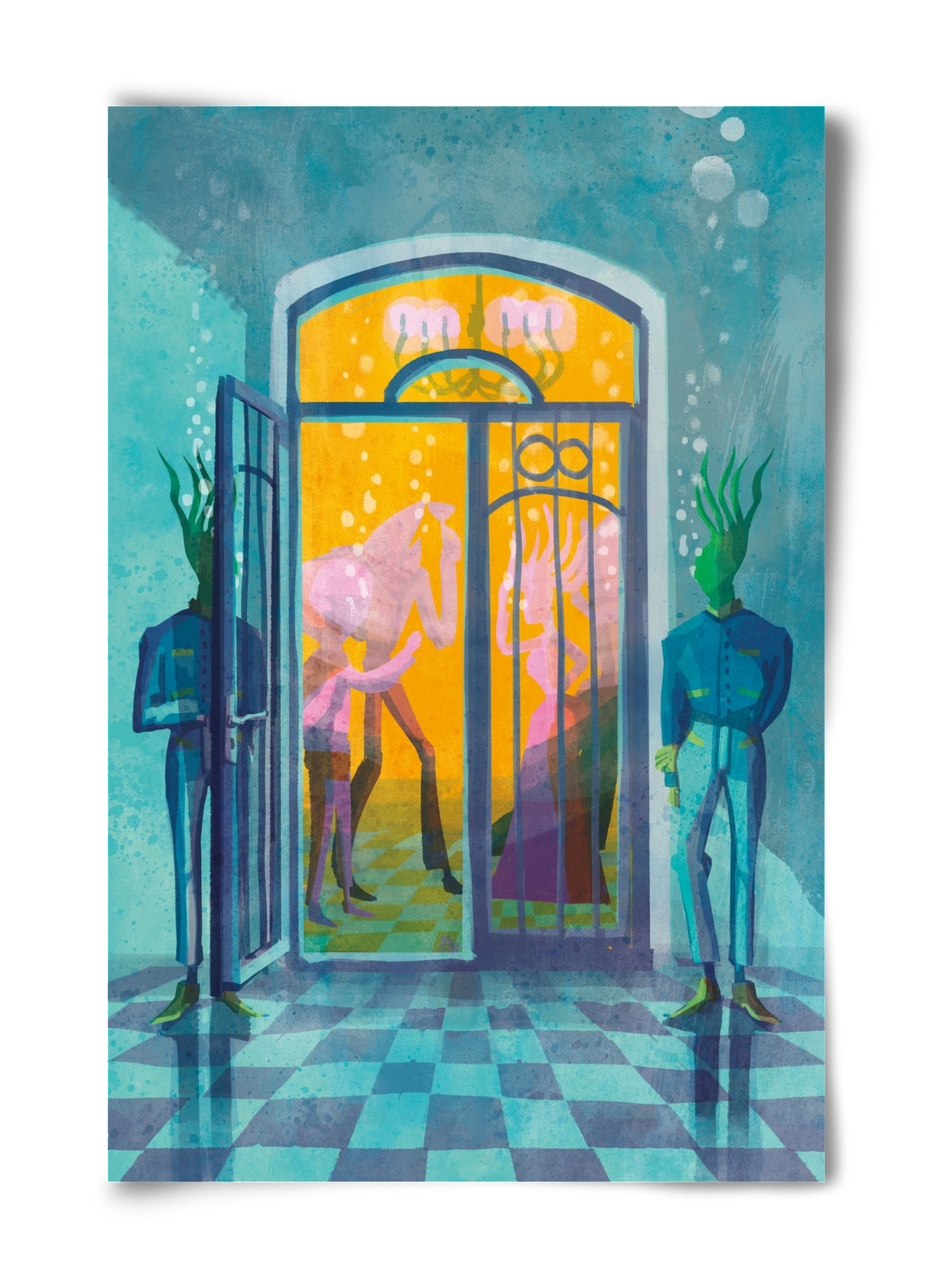 Door guards, 40x60 cm, Keret nélkül