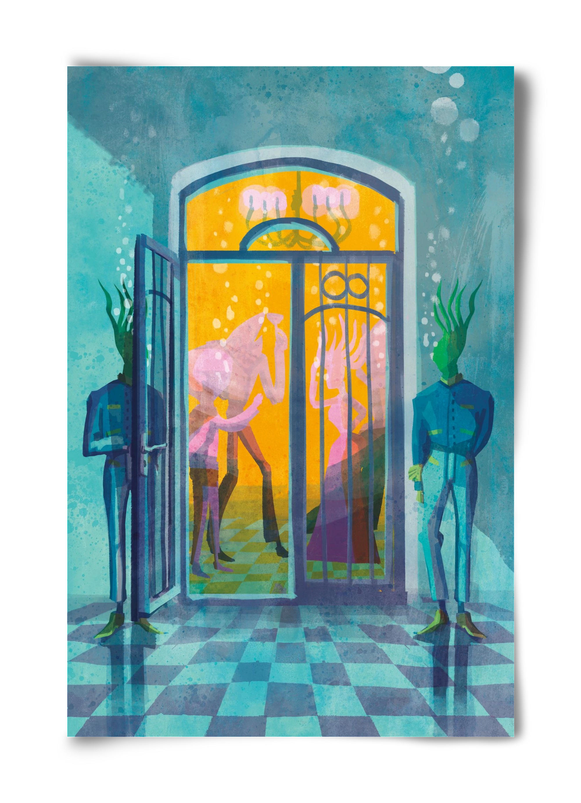 Door guards, 40x60 cm, Keret nélkül