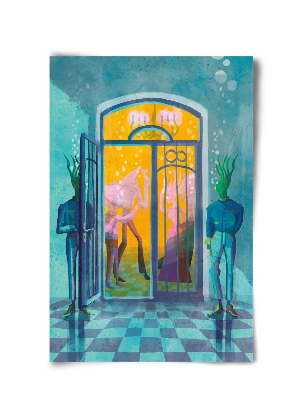 Door guards, 30x45 cm, Keret nélkül