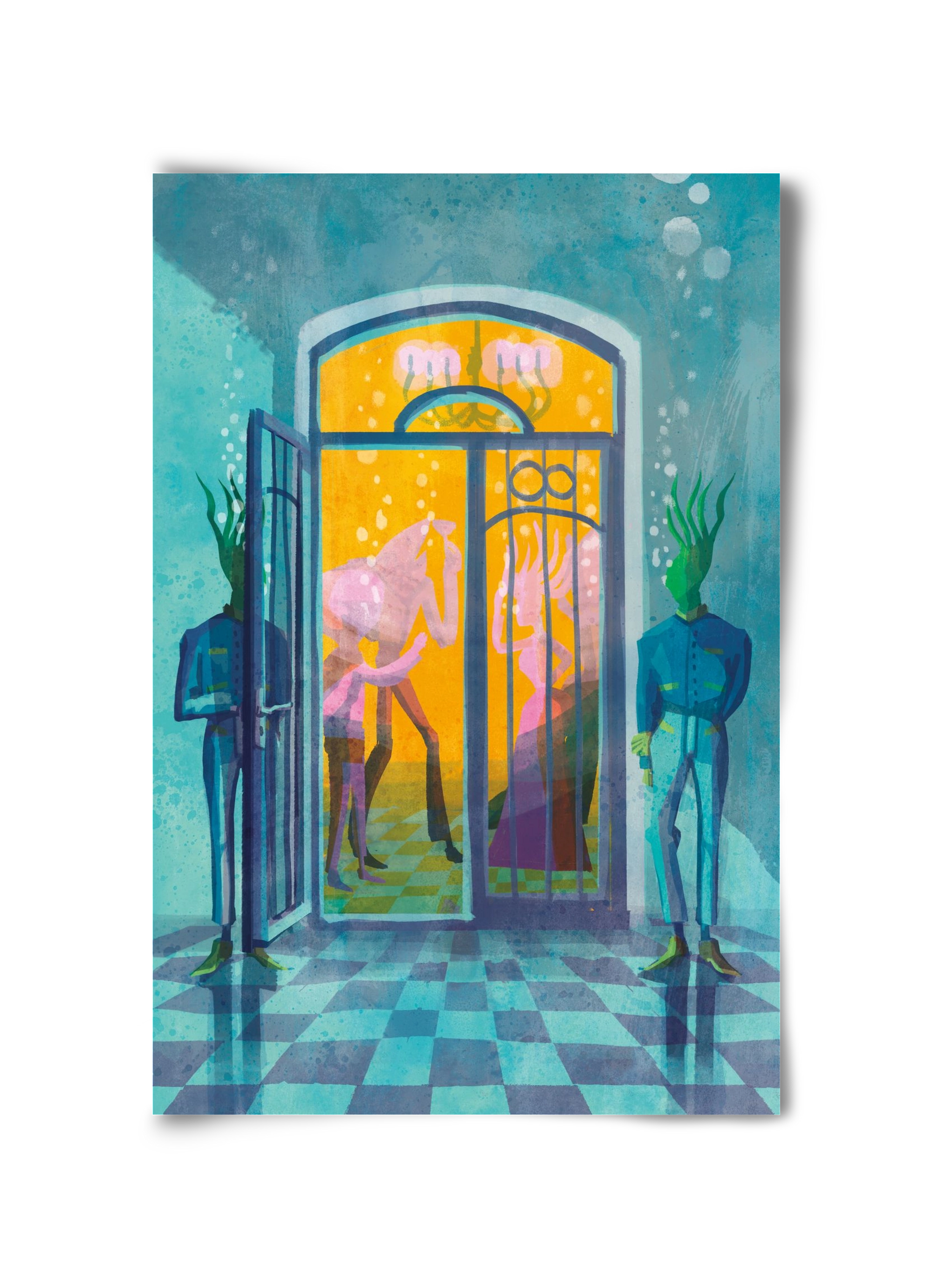 Door guards, 30x45 cm, Keret nélkül