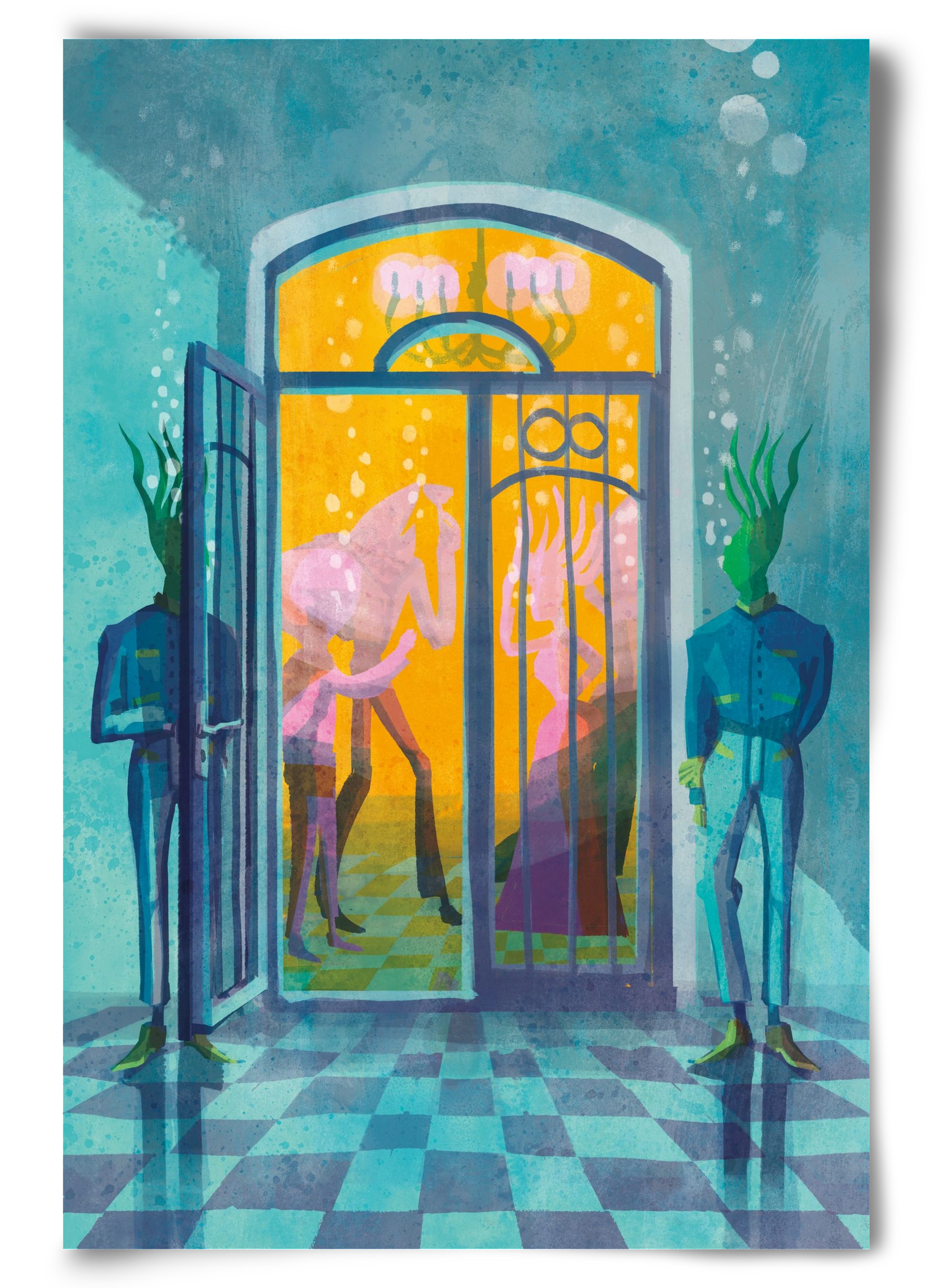 Door guards, 60x90 cm, Keret nélkül