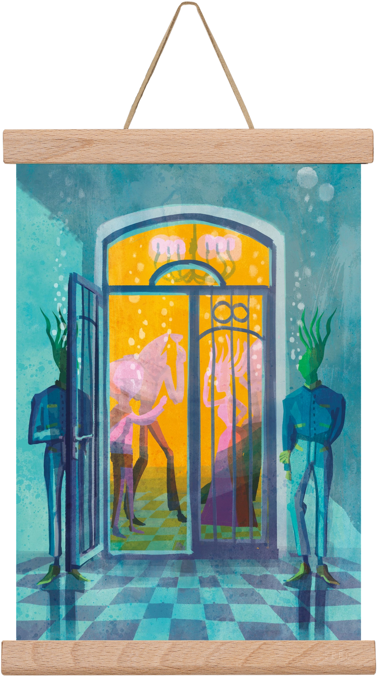 Door guards, 20x30 cm (20x30 cm), Tölgy akasztó