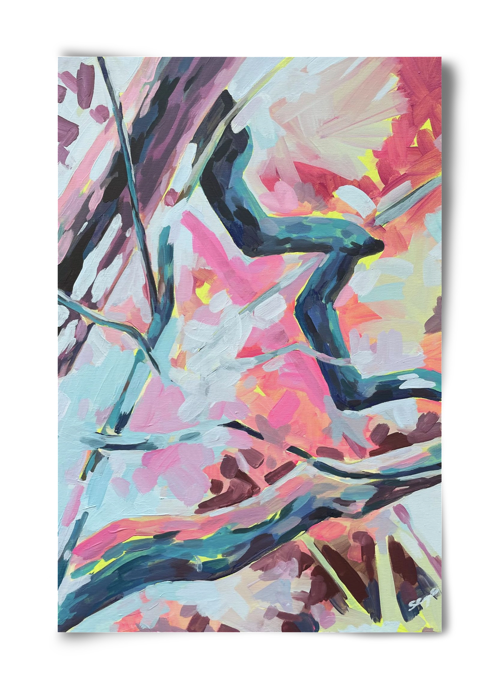 The Garden V., 40x60 cm, Keret nélkül