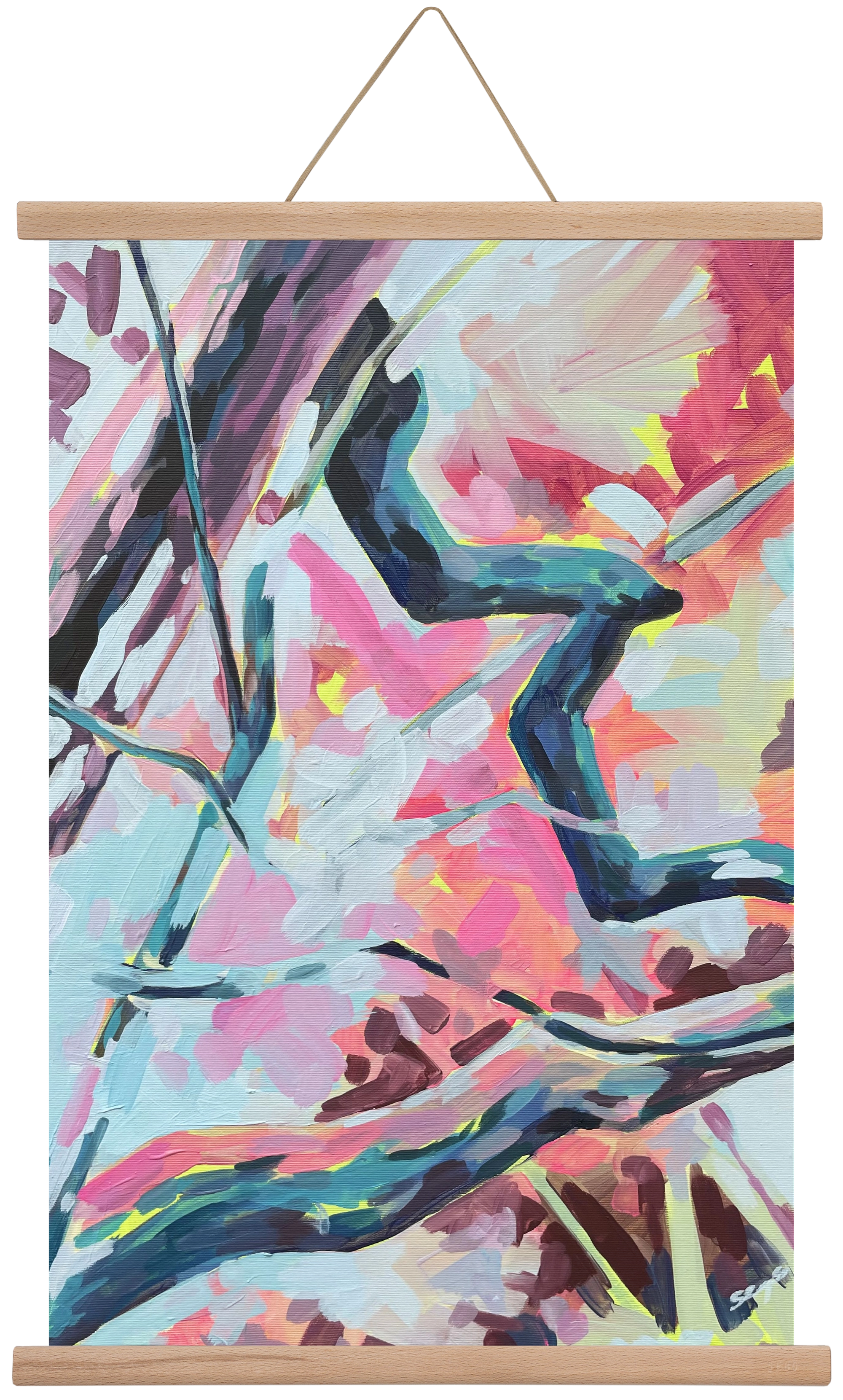 The Garden V., 40x60 cm (40x60 cm), Tölgy akasztó