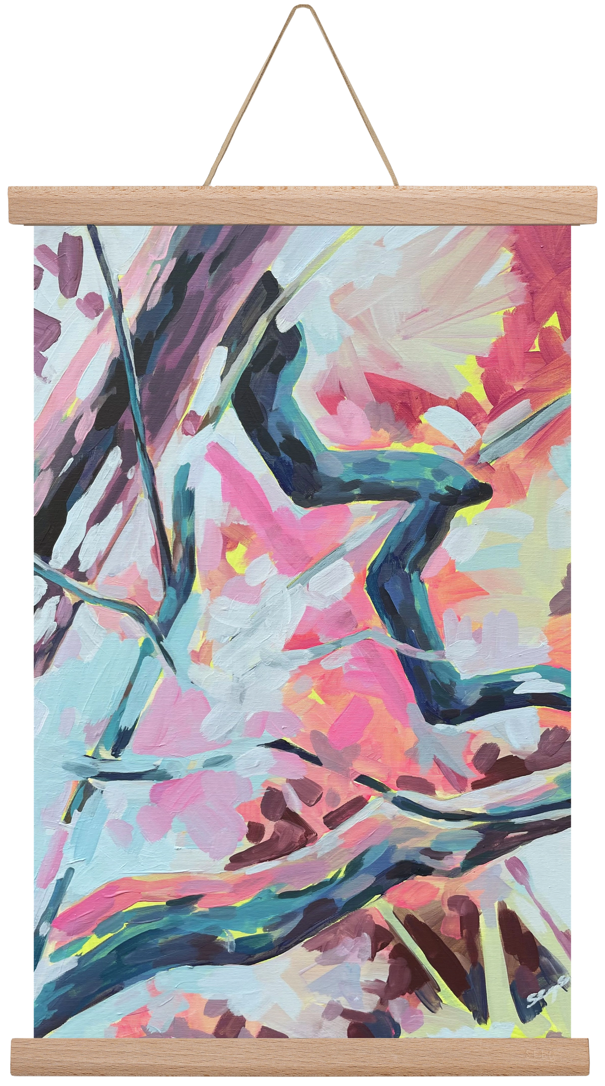 The Garden V., 30x45 cm (30x45 cm), Tölgy akasztó