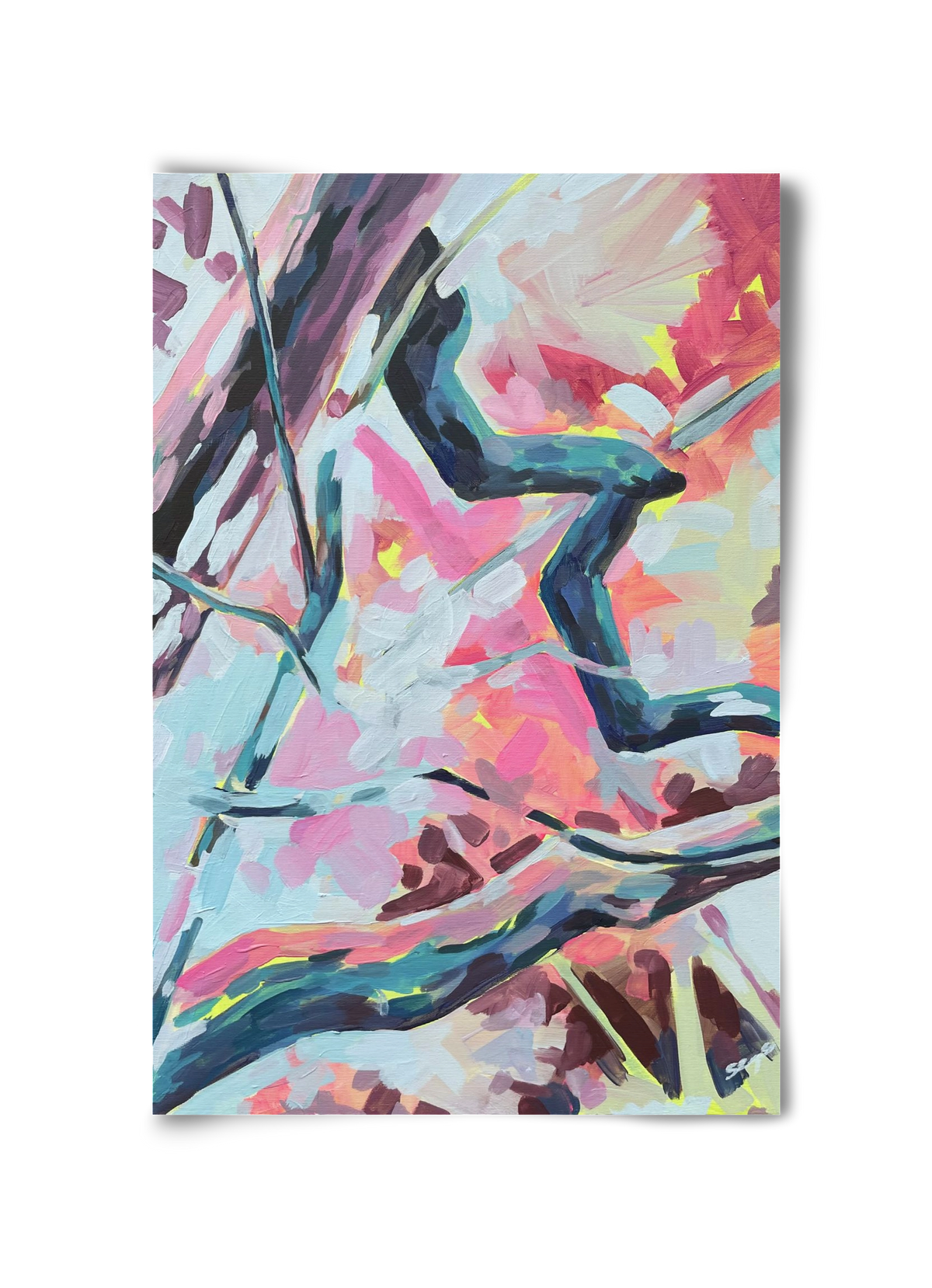 The Garden V., 30x45 cm, Keret nélkül