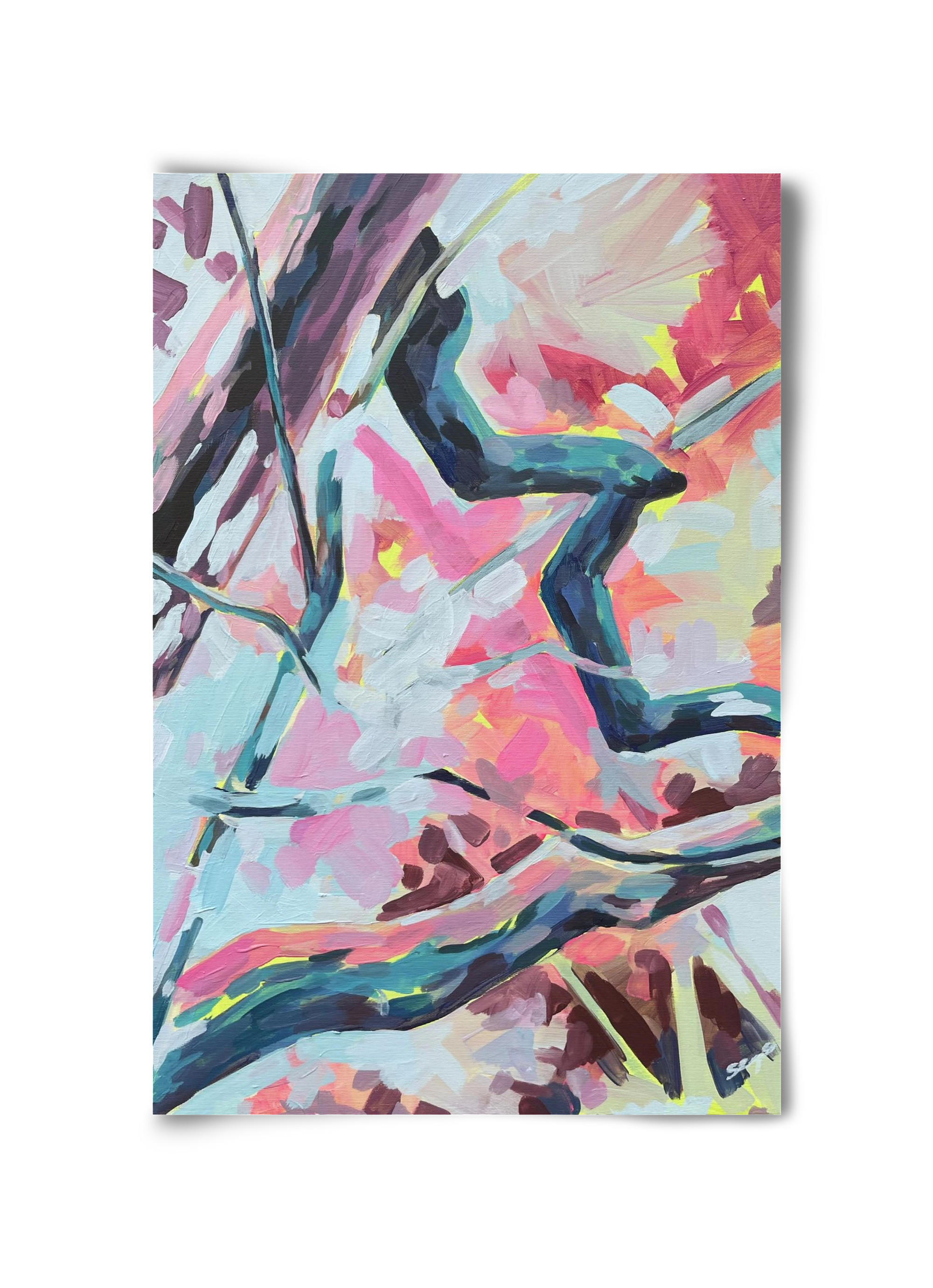 The Garden V., 30x45 cm, Keret nélkül