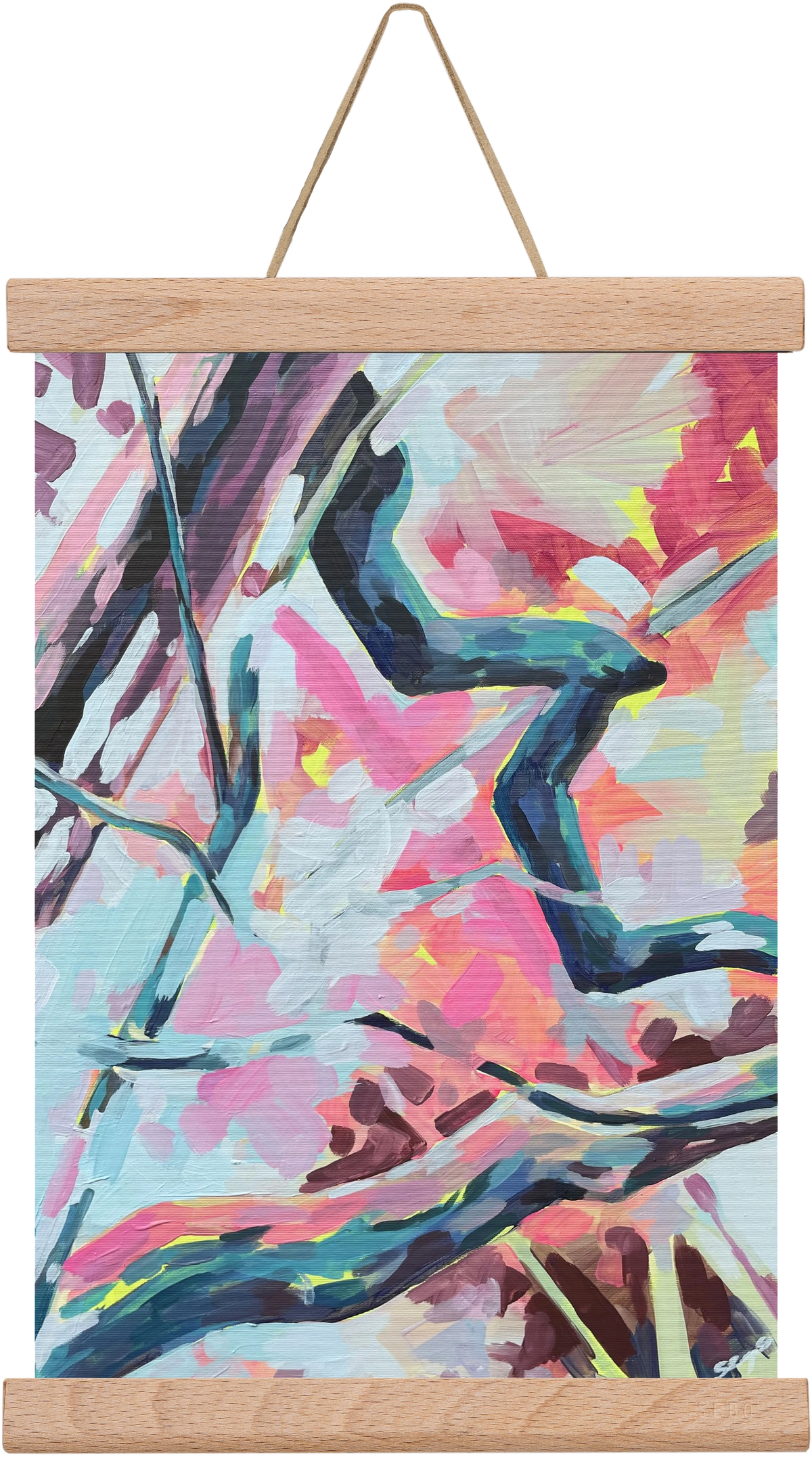 The Garden V., 20x30 cm (20x30 cm), Tölgy akasztó