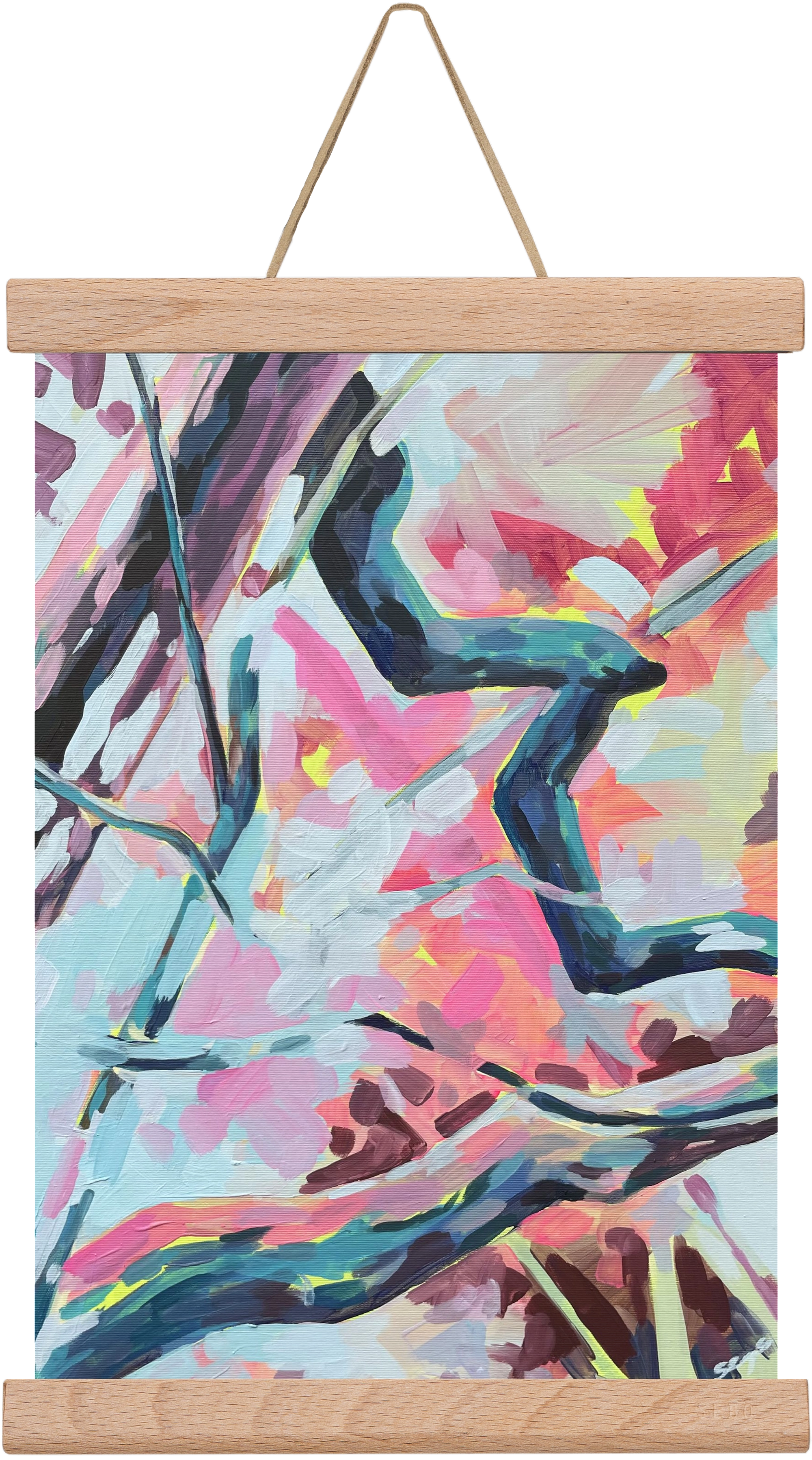 The Garden V., 20x30 cm (20x30 cm), Tölgy akasztó