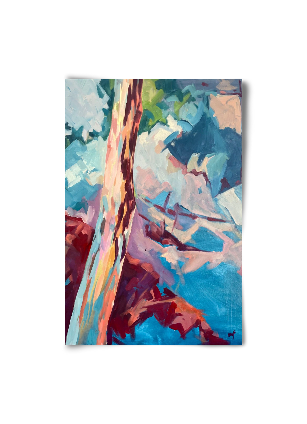 Kindergarten Landscape II., 20x30 cm, Keret nélkül